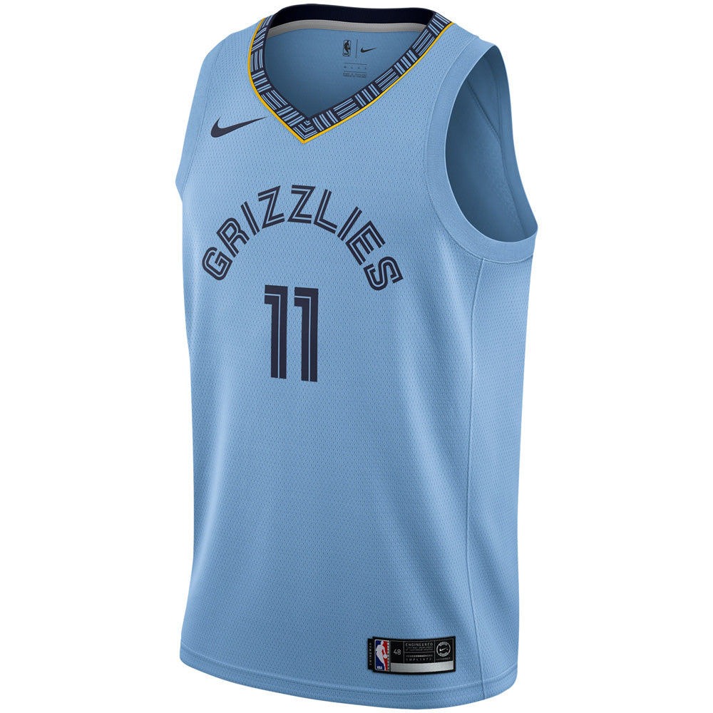Men's Memphis Grizzlies Mike Conley Statement Edition Jersey - Light Blue - Sports Wear Jersey - PersonalJerseys