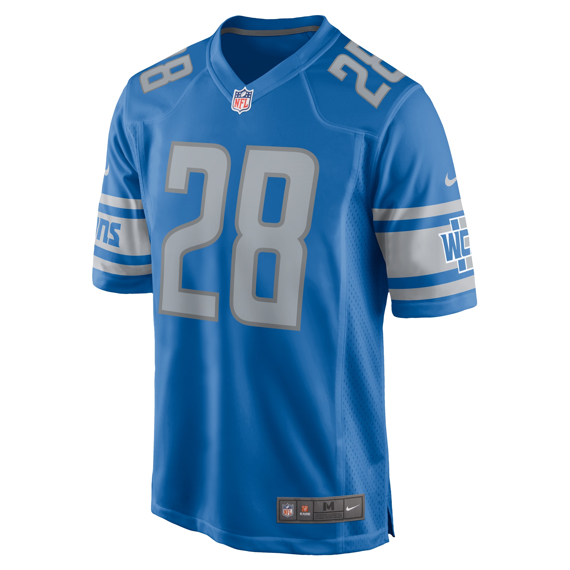 Zonovan Knight Detroit Lions Nike Team Game Jersey -  Blue - PersonalJerseys