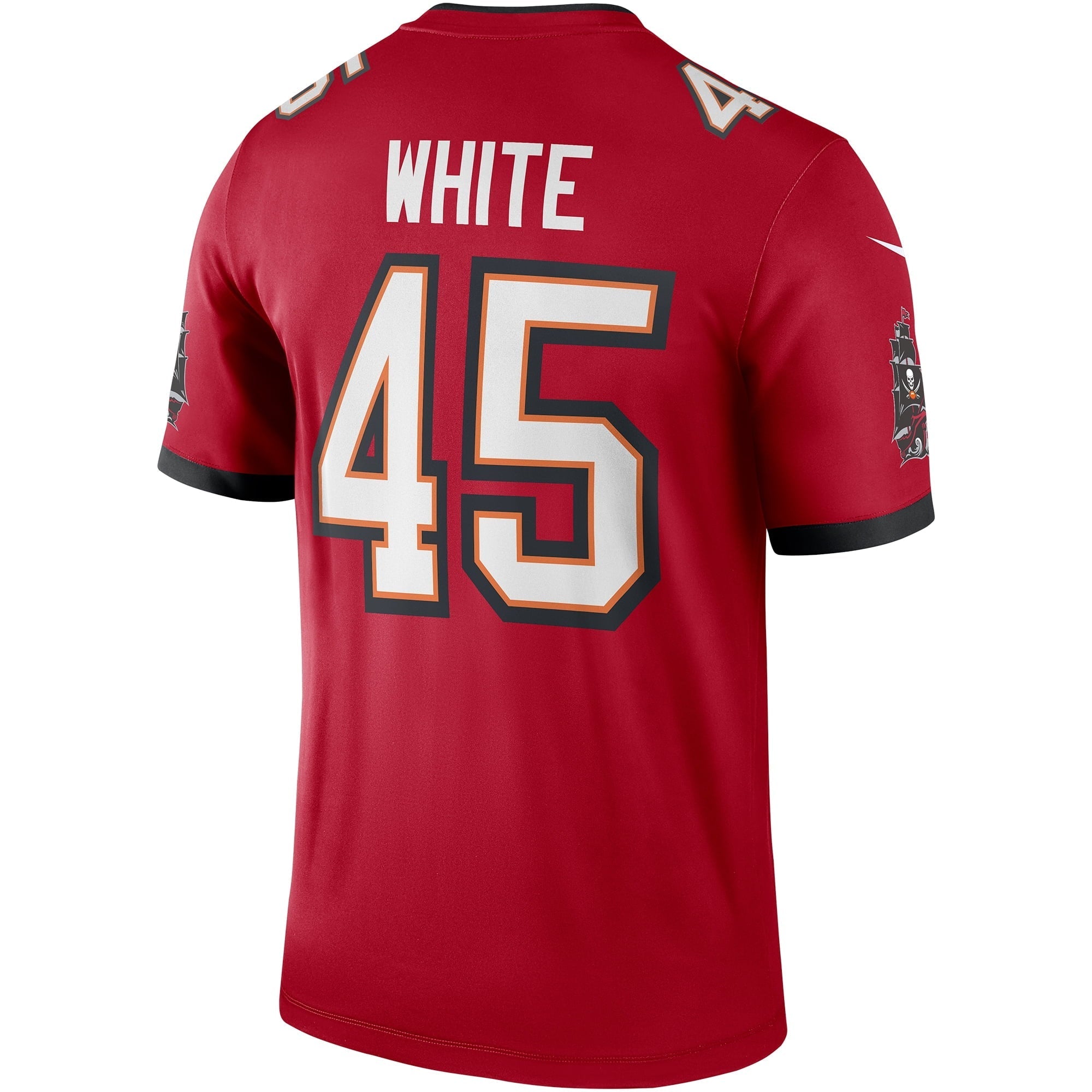 Men's Nike Devin White Red Tampa Bay Buccaneers Legend Jersey - PersonalJerseys
