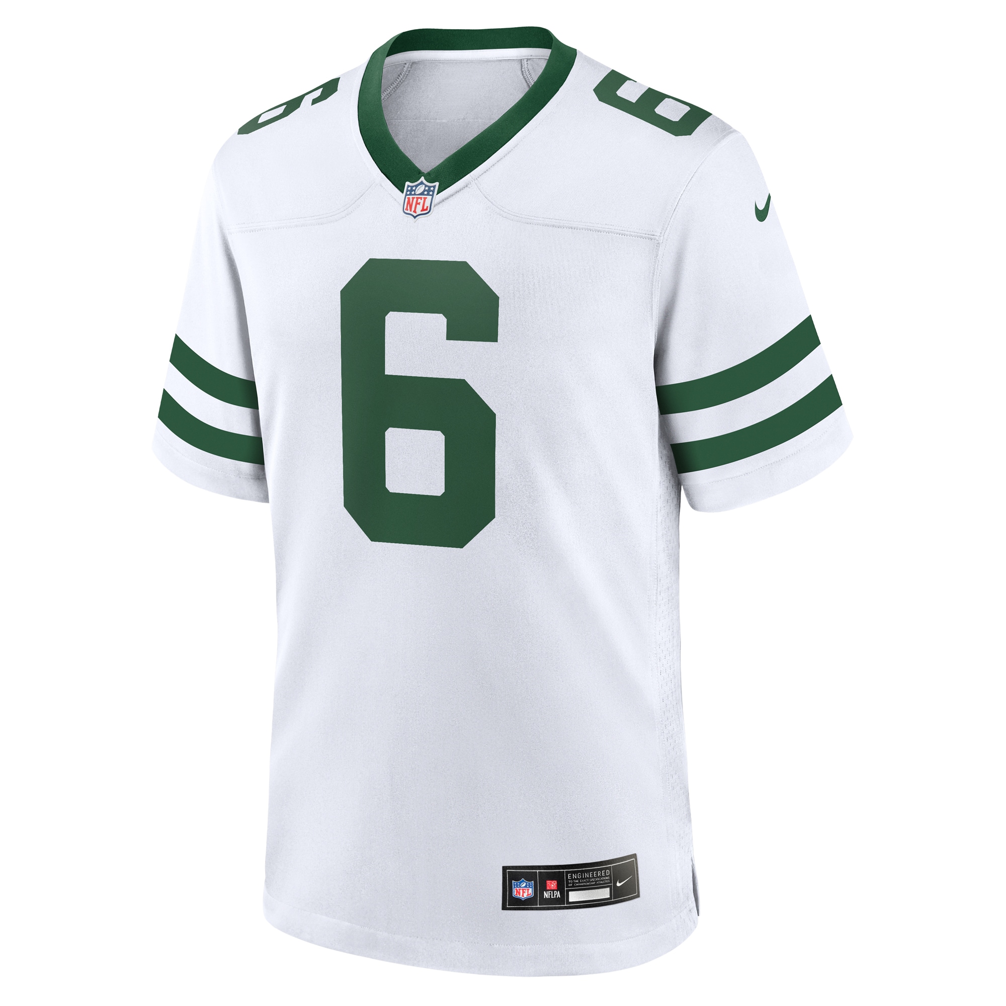 Mecole Hardman New York Jets Nike Legacy Player Game Jersey - White - PersonalJerseys
