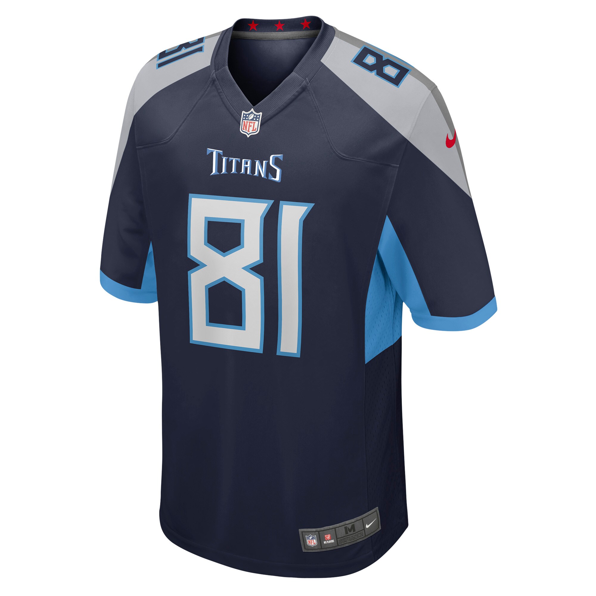 Racey McMath Tennessee Titans Nike Game Jersey - Navy - PersonalJerseys
