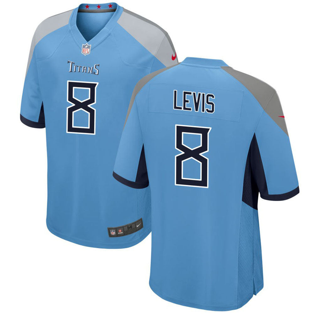 Men's Tennessee Titans Will Levis Game Jersey - Blue - PersonalJerseys