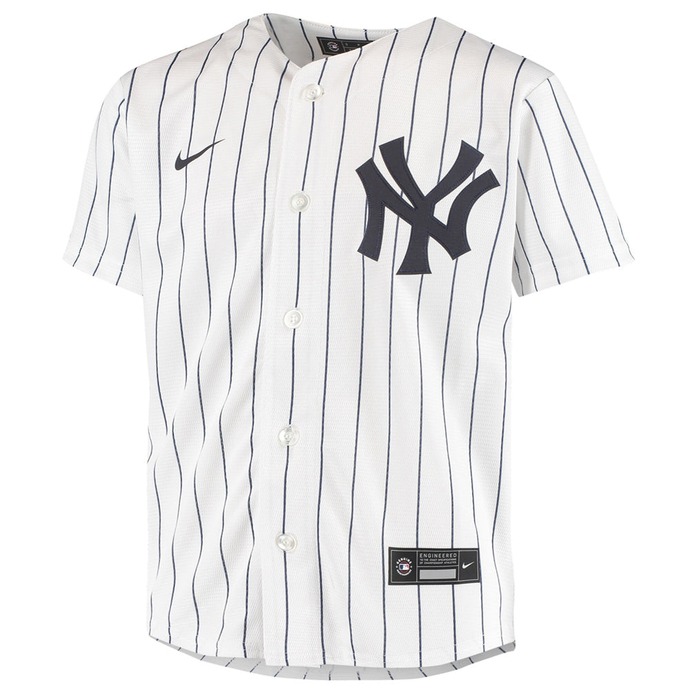 Youth New York Yankees Gerrit Cole Home Player White Jersey - PersonalJerseys