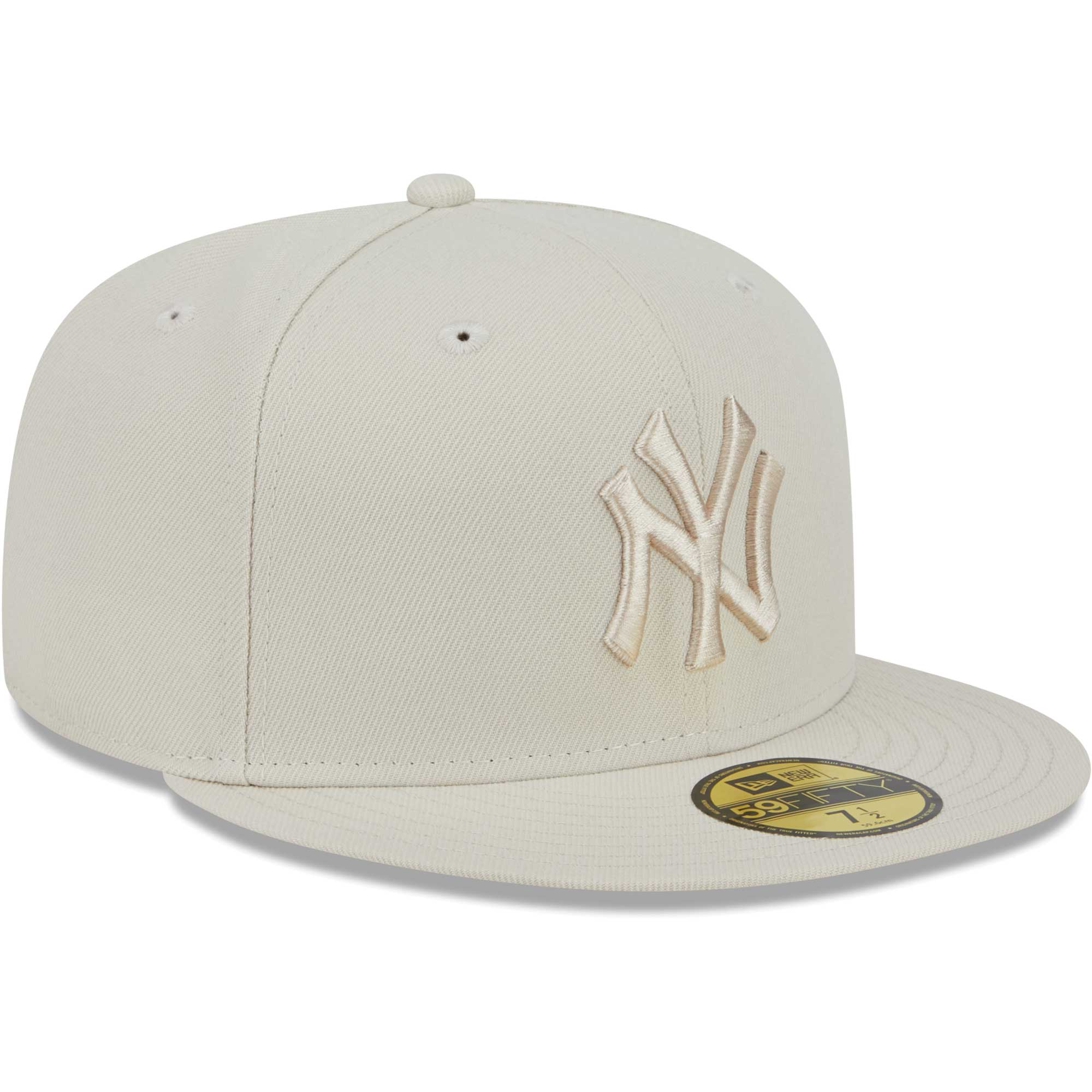 New York Yankees New Era Tonal 59FIFTY Fitted Hat - Khaki - PersonalJerseys