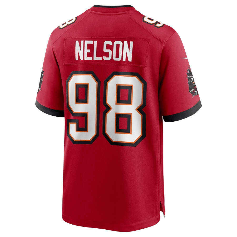 Anthony Nelson Tampa Bay Buccaneers Red Game Jersey - Friend Lounge Store - Shop for All Things Jerseys Sports - PersonalJerseys
