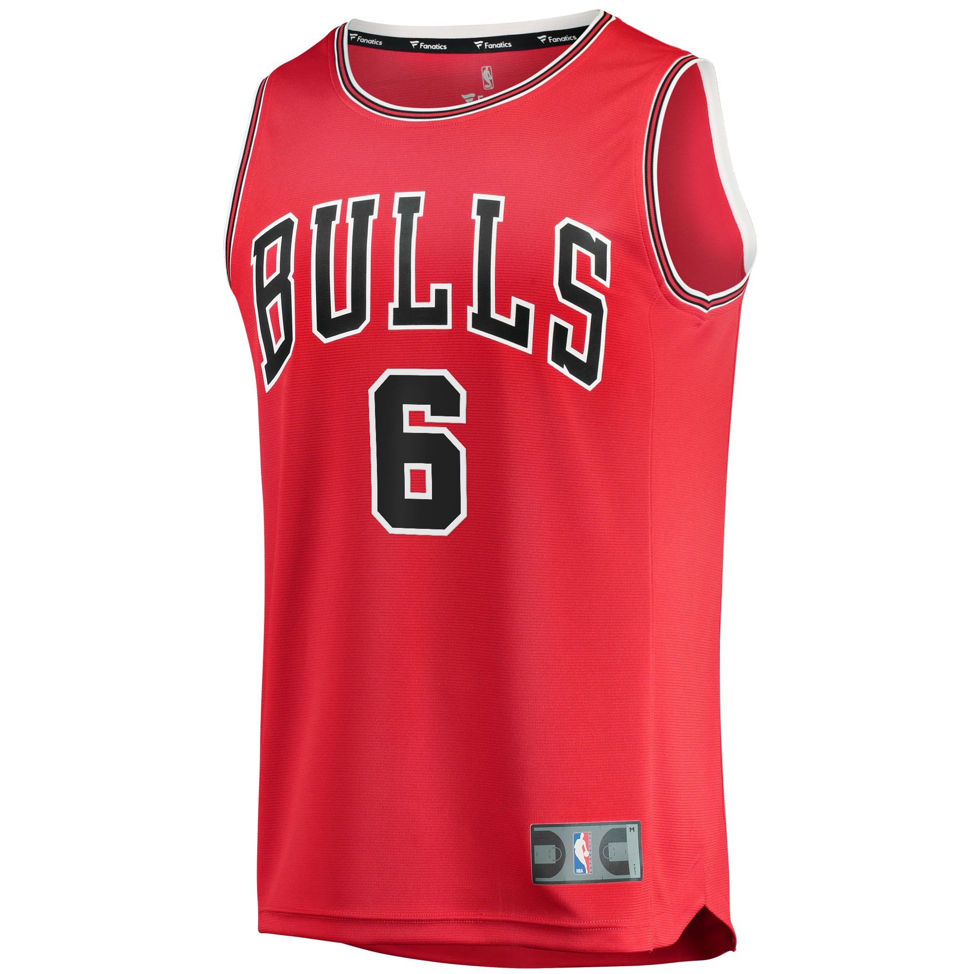 Alex Caruso Chicago Bulls Fanatics Branded 2021/22 Fast Break Replica Jersey - Icon Edition - Red - PersonalJerseys