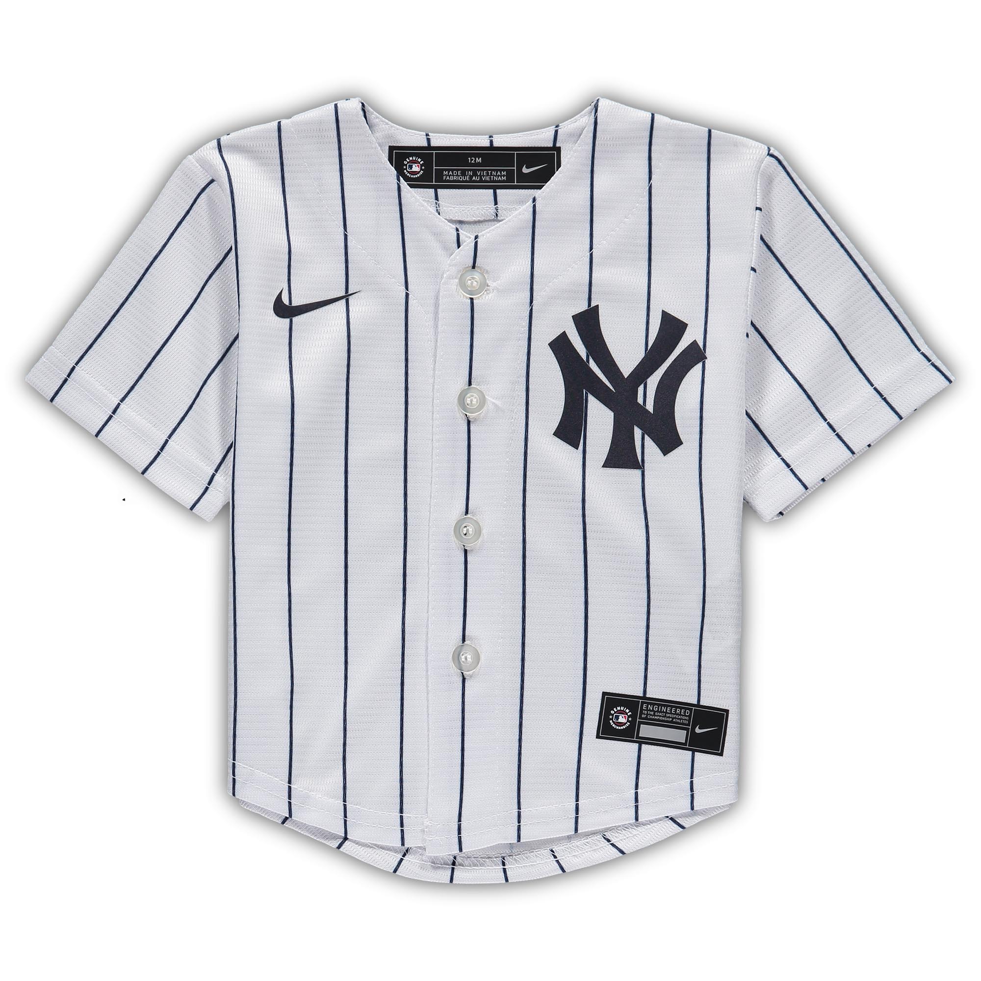 DJ LeMahieu New York Yankees Nike Infant Home Replica Player Jersey - White - PersonalJerseys