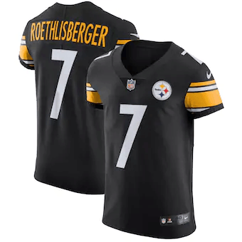 Ben Roethlisberger Pittsburgh Steelers Vapor Untouchable Elite Player Jersey - Black - Friend Lounge Store - Shop for All Things Jerseys Sports - PersonalJerseys