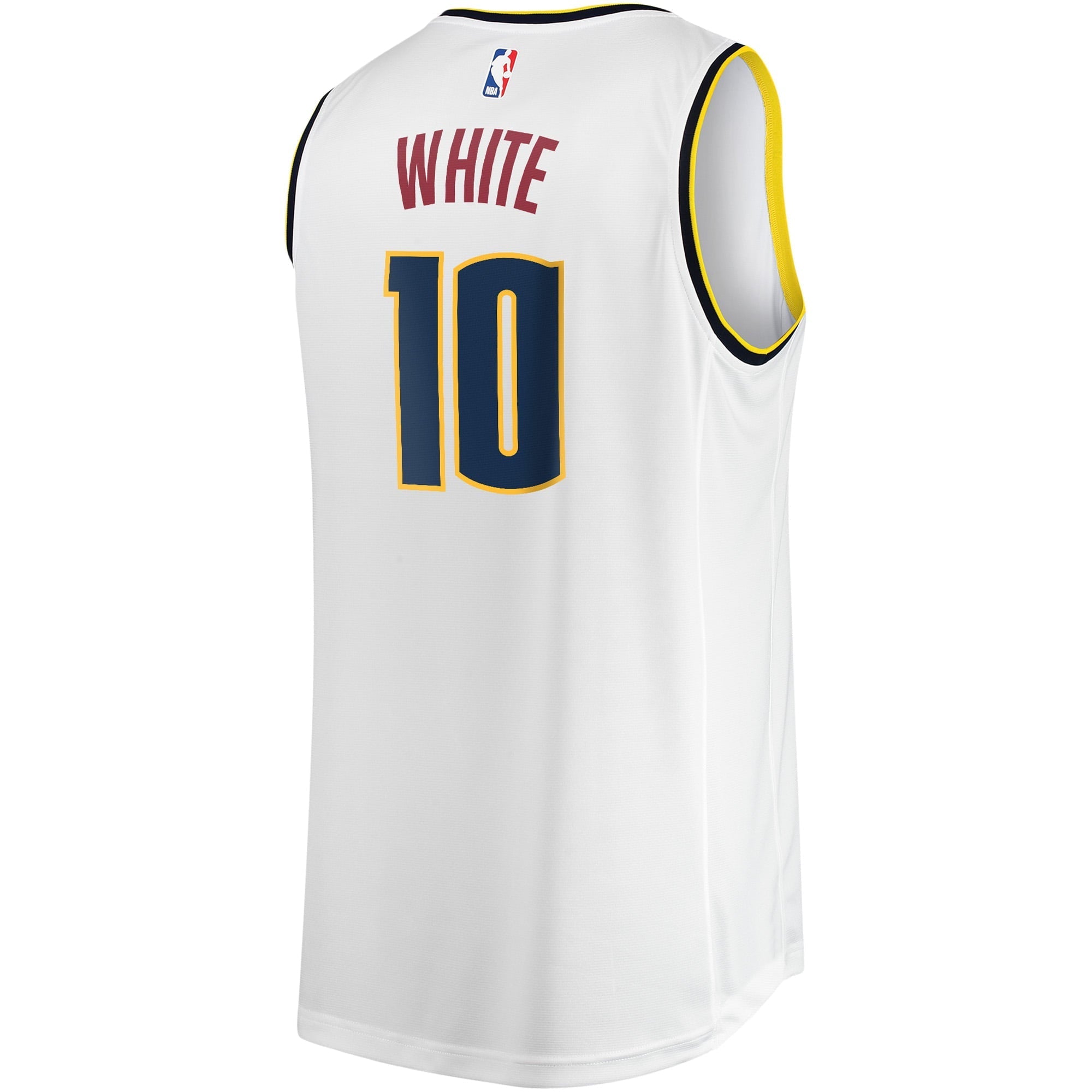 Youth Fanatics Branded Jack White White Denver Nuggets Fast Break Player Jersey - Association Edition - PersonalJerseys