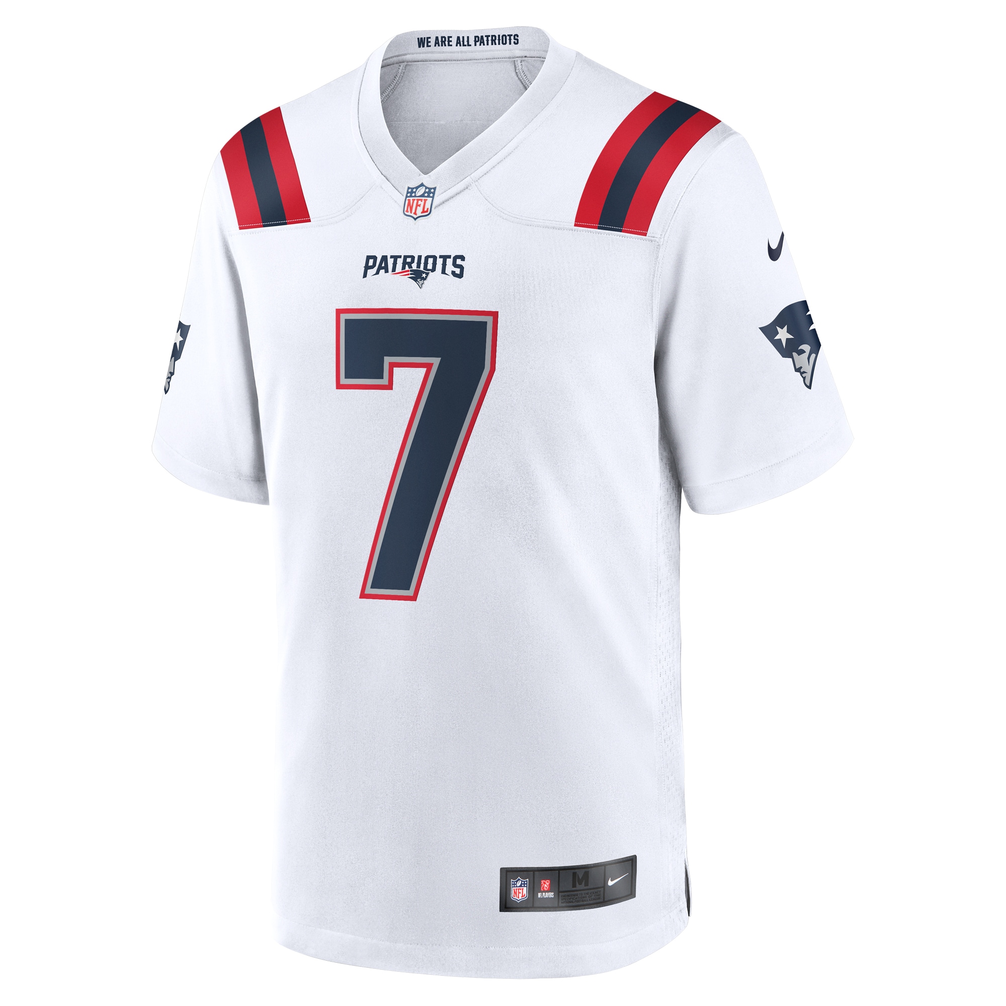 New England Patriots JuJu Smith-Schuster White Game Player Jersey for Youth Women Men - Friend Lounge Store - Shop for All Things Jerseys Sports - PersonalJerseys