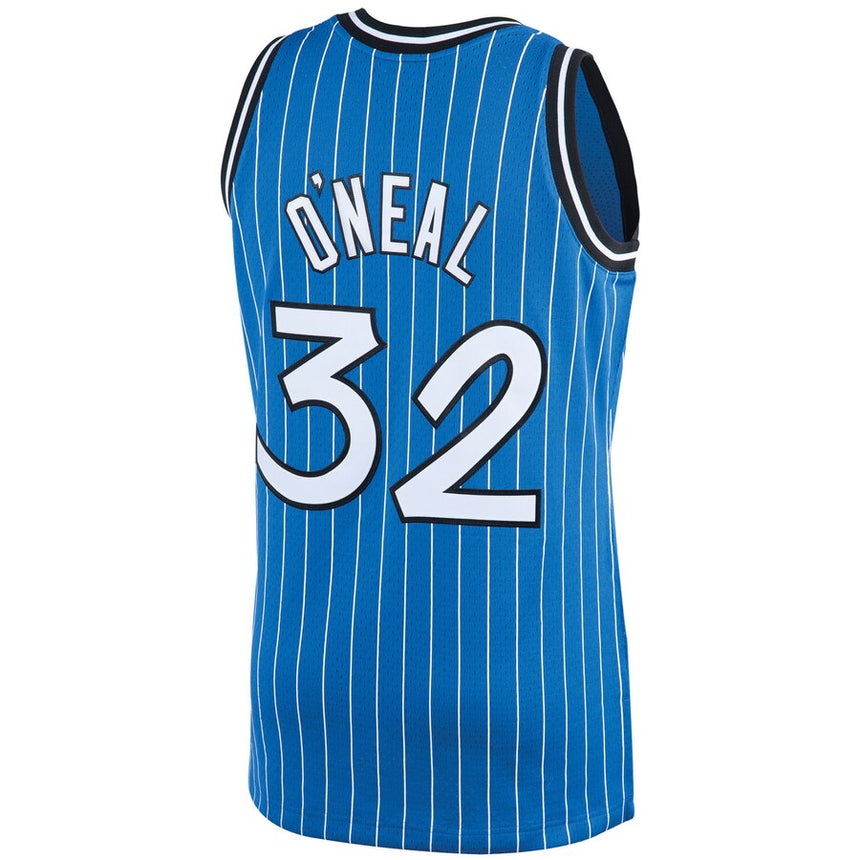 Men's Shaquille O'Neal Orlando Magic 1994-95 Blue Swingman Replica Jersey By Mitchell & Ness - Sports Wear Jersey - PersonalJerseys