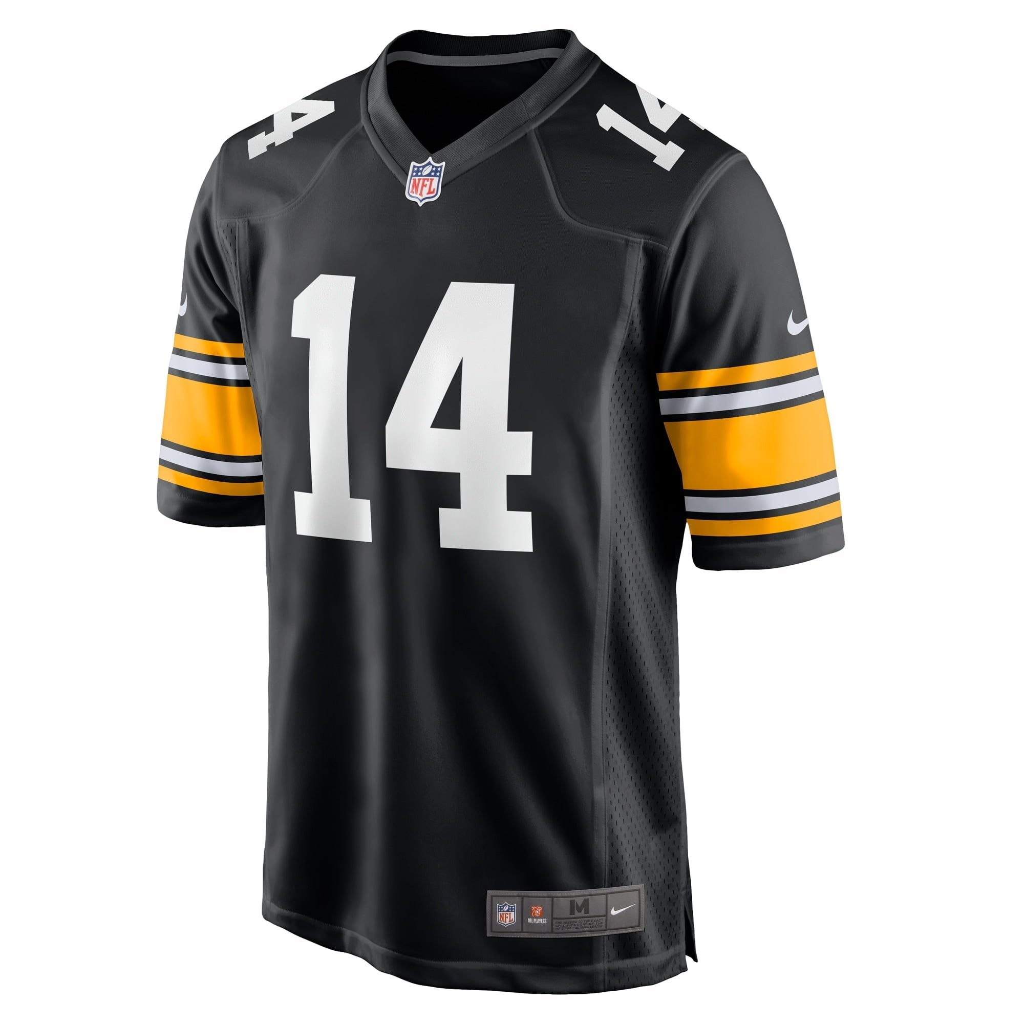 Men's Nike George Pickens Black Pittsburgh Steelers Alternate Game Player Jersey - PersonalJerseys