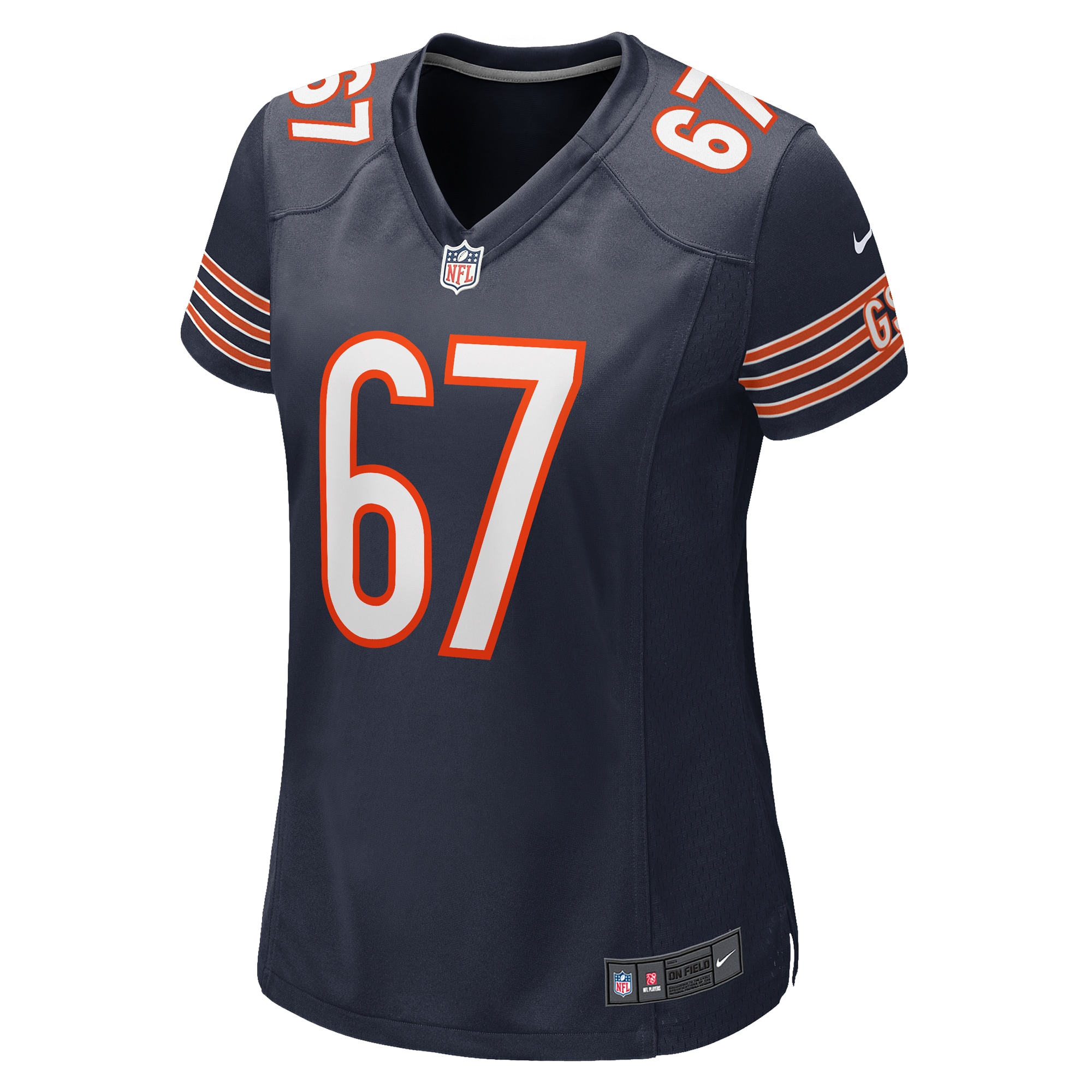 Dan Feeney Chicago Bears Nike Women's Team Game Jersey -  Navy - PersonalJerseys