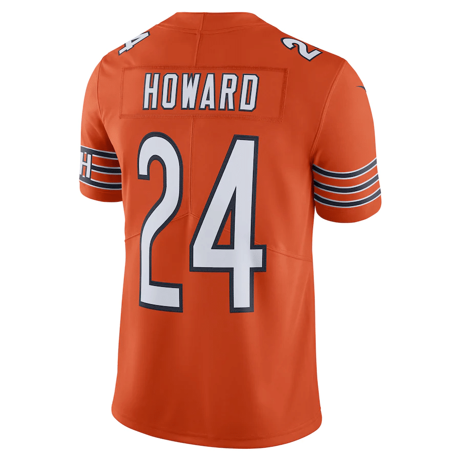 Jordan Howard Chicago Bears Orange Alternate Vapor Untouchable Limited Player Jersey - Friend Lounge Store - Shop for All Things Jerseys Sports - PersonalJerseys