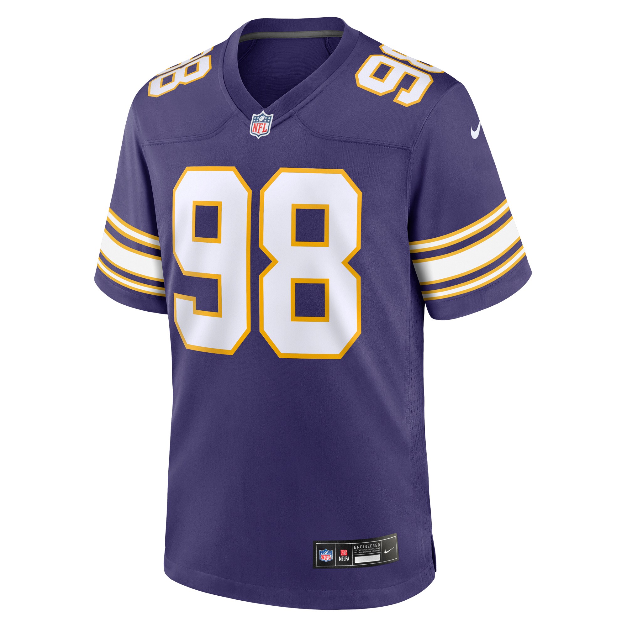 D.J. Wonnum Minnesota Vikings Nike Classic Player Game Jersey - Purple - PersonalJerseys