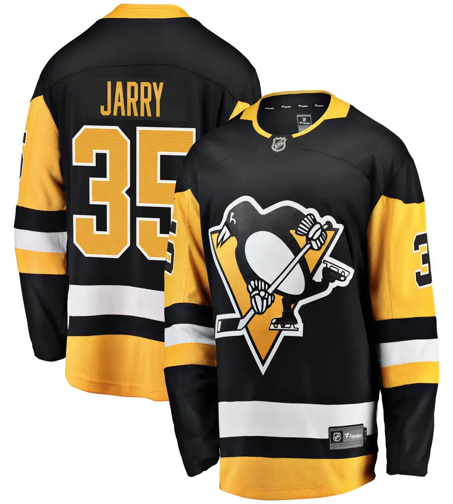 Tristan Jarry Pittsburgh Penguins Breakaway Player Jersey - Black - Friend Lounge Store - Shop for All Things Jerseys Sports - PersonalJerseys