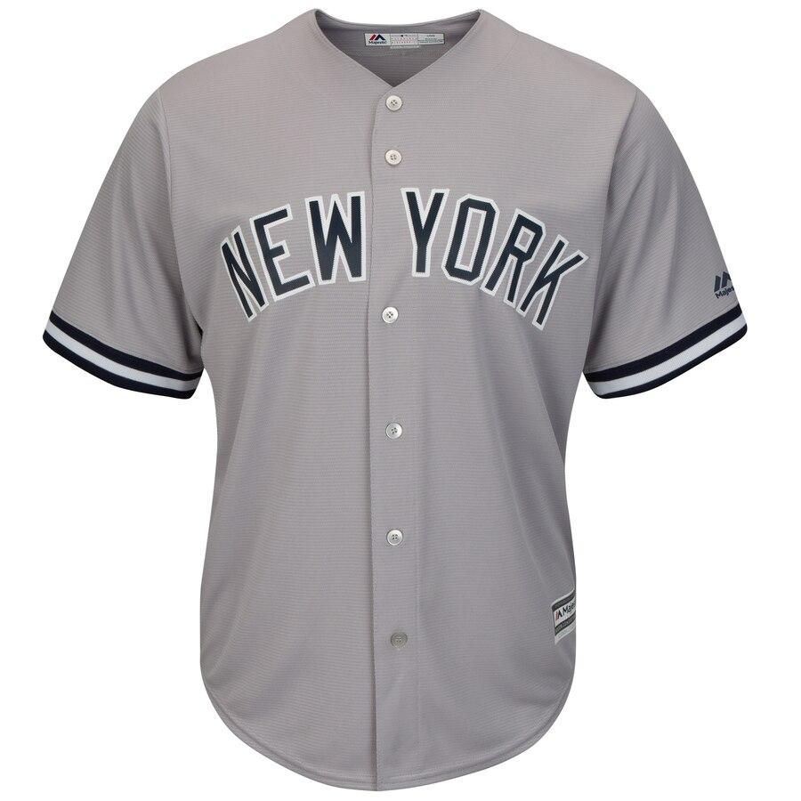 Giancarlo Stanton New York Yankees Majestic Cool Base Player Jersey - Gray - Friend Lounge Store - Shop for All Things Jerseys Sports - PersonalJerseys