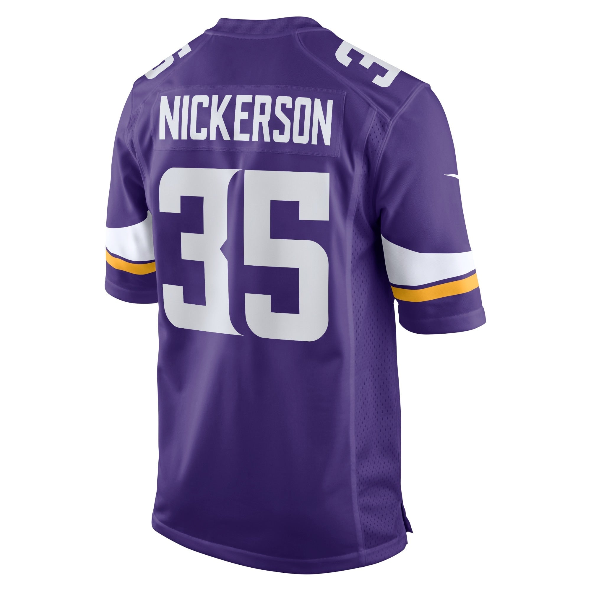Men's Nike Parry Nickerson Purple Minnesota Vikings Home Game Player Jersey - PersonalJerseys