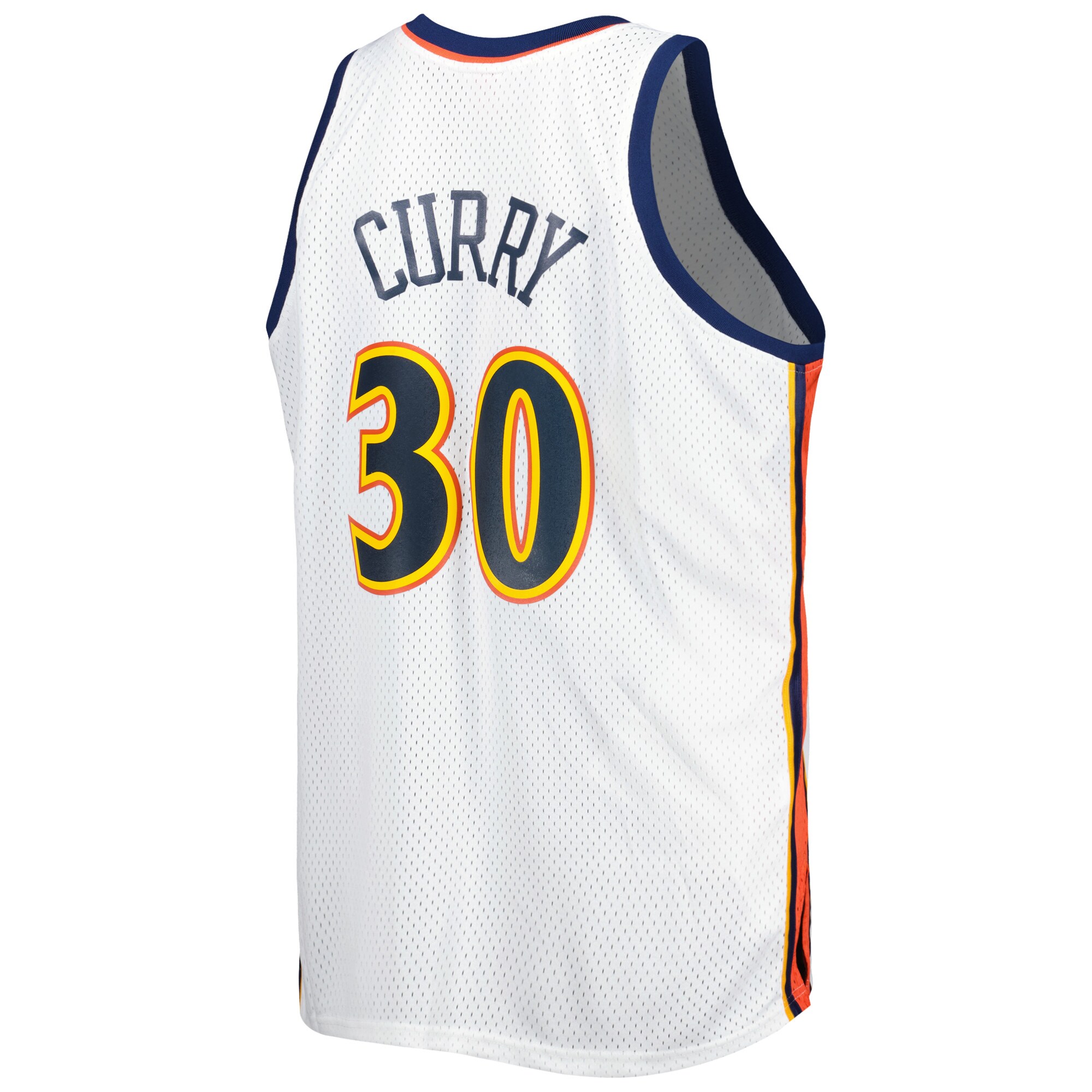 Stephen Curry Golden State Warriors Mitchell & Ness Big & Tall Hardwood Classics 2008/09 Swingman Jersey - White - PersonalJerseys