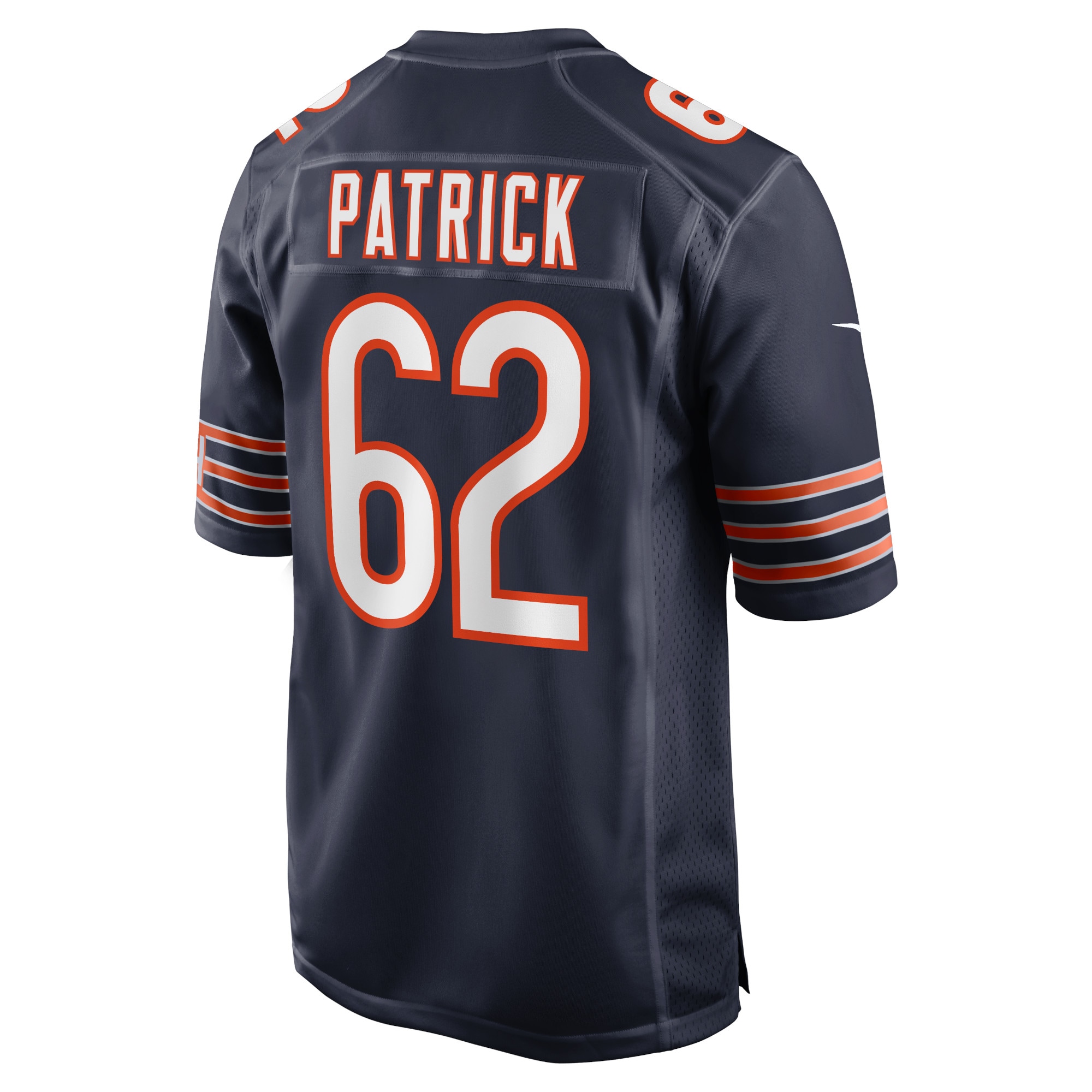 Lucas Patrick Chicago Bears Nike Game Jersey - Navy - PersonalJerseys