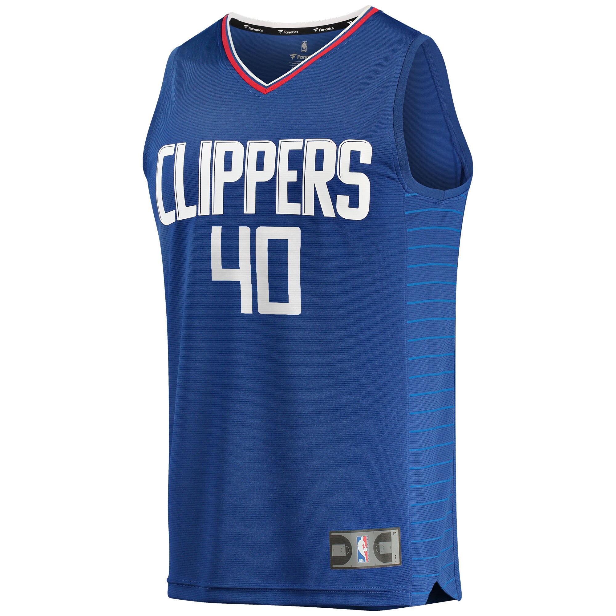Ivica Zubac LA Clippers Fanatics Branded 2021/22 Fast Break Replica Jersey - Icon Edition - Royal - PersonalJerseys