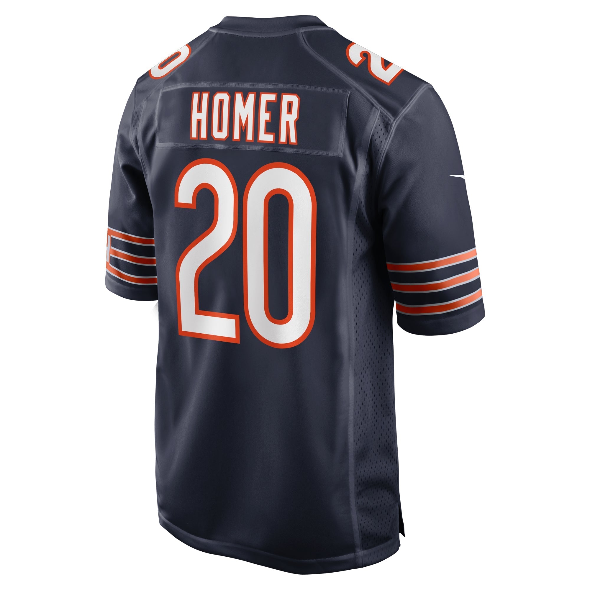 Men's Nike Travis Homer Navy Chicago Bears Game Player Jersey - PersonalJerseys