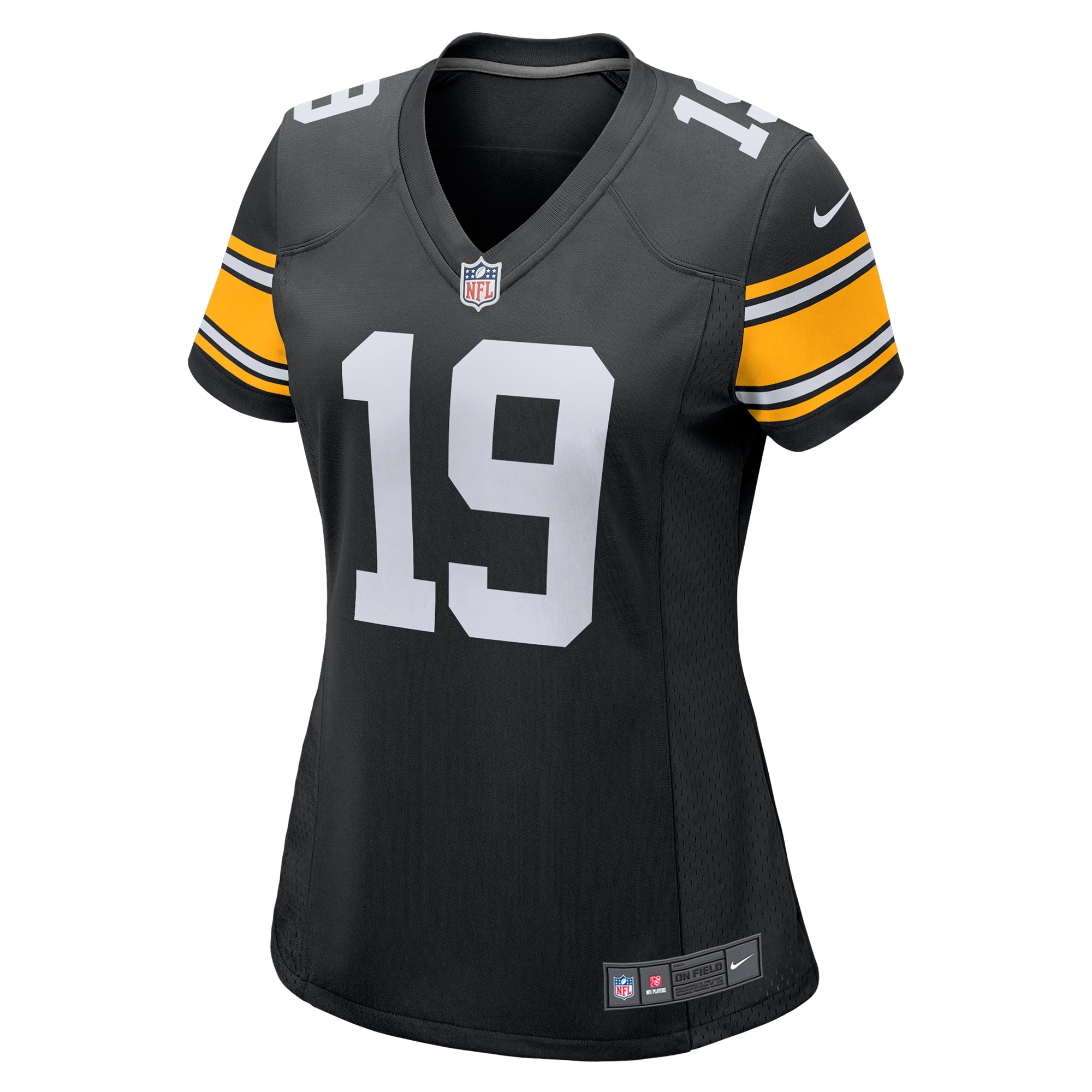 JuJu Smith-Schuster Pittsburgh Steelers Nike Women's Alternate Game Jersey - Black - PersonalJerseys