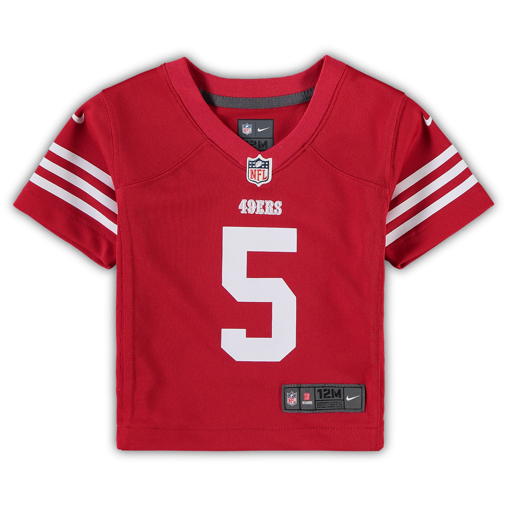 Trey Lance San Francisco 49ers Nike Infant Player Game Jersey - Scarlet - PersonalJerseys