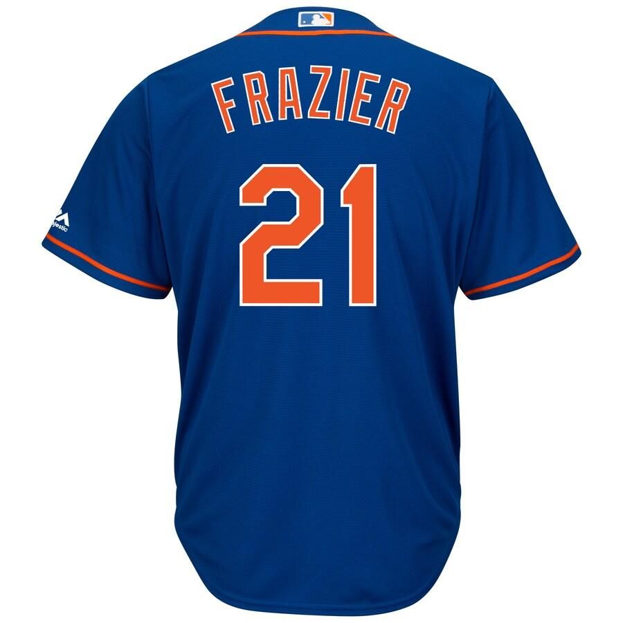 Todd Frazier New York Mets Majestic Official Cool Base Player Jersey - Royal - Friend Lounge Store - Shop for All Things Jerseys Sports - PersonalJerseys