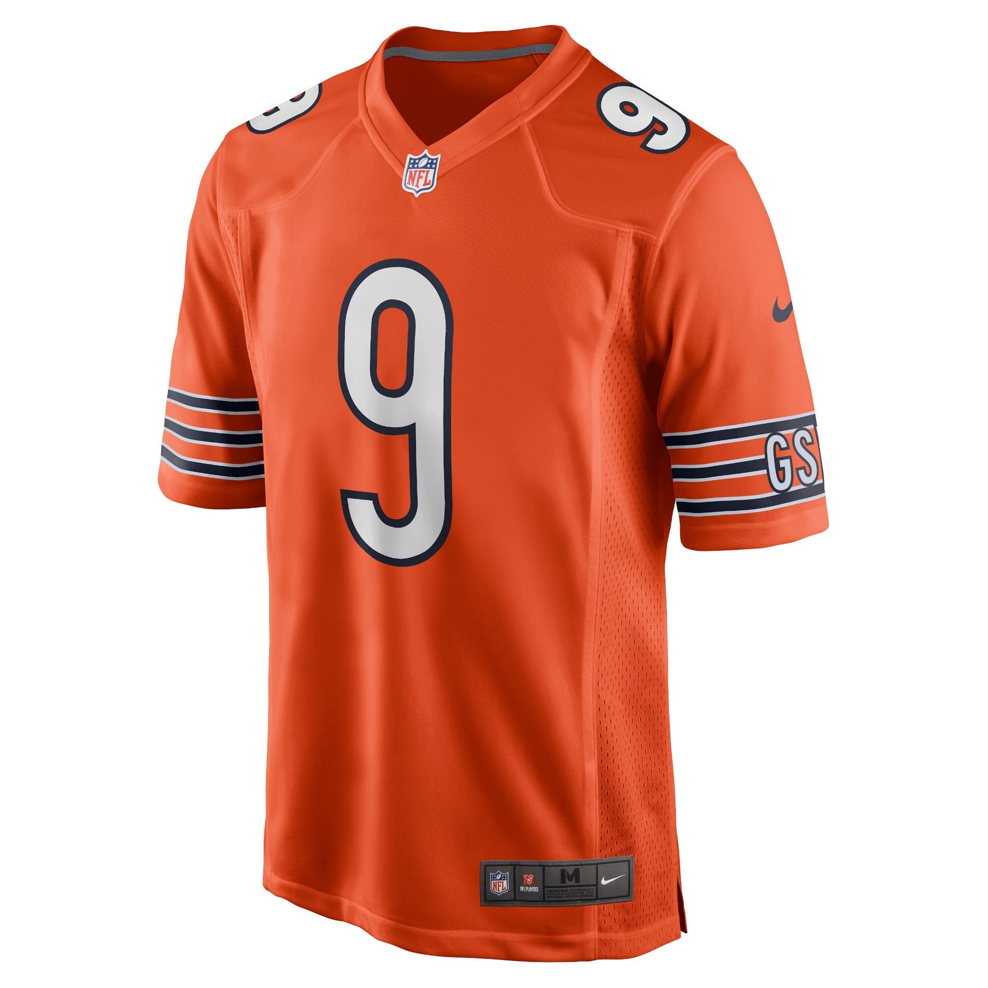 Men's Nike Nick Foles Orange Chicago Bears Game Jersey - PersonalJerseys