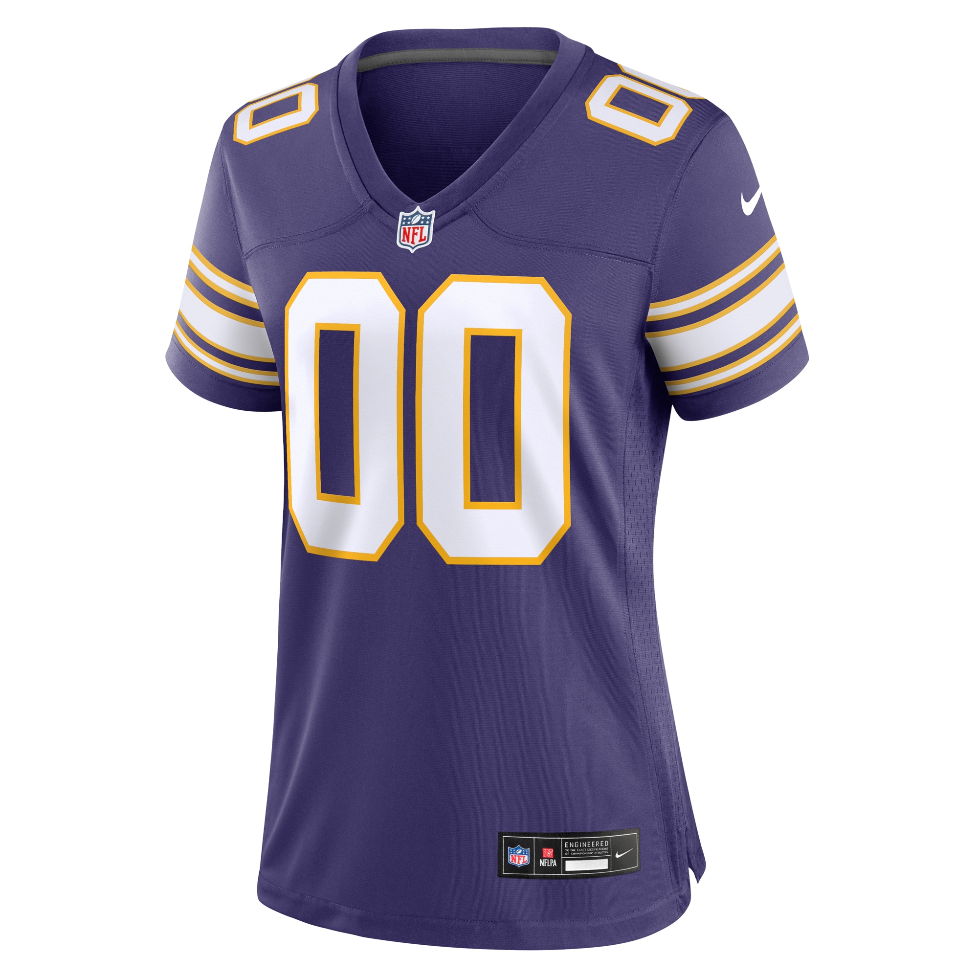 Minnesota Vikings Nike Women's Classic Custom Game Jersey - Purple - PersonalJerseys