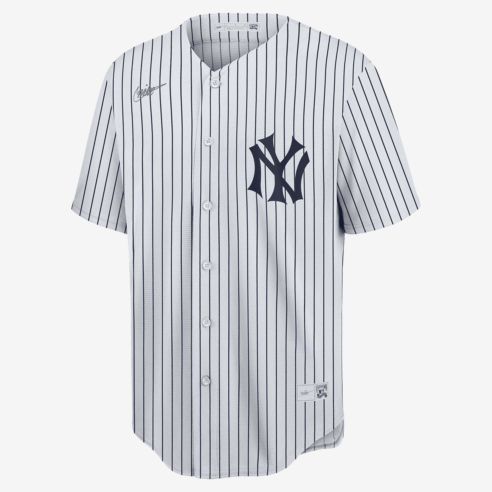 MLB New York Yankees (Lou Gehrig) Men's Cooperstown Baseball Jersey - White - PersonalJerseys