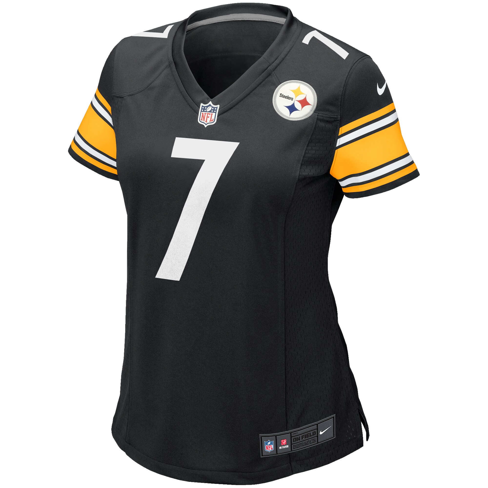Ben Roethlisberger Pittsburgh Steelers Nike Women's Team Game Jersey - Black - PersonalJerseys