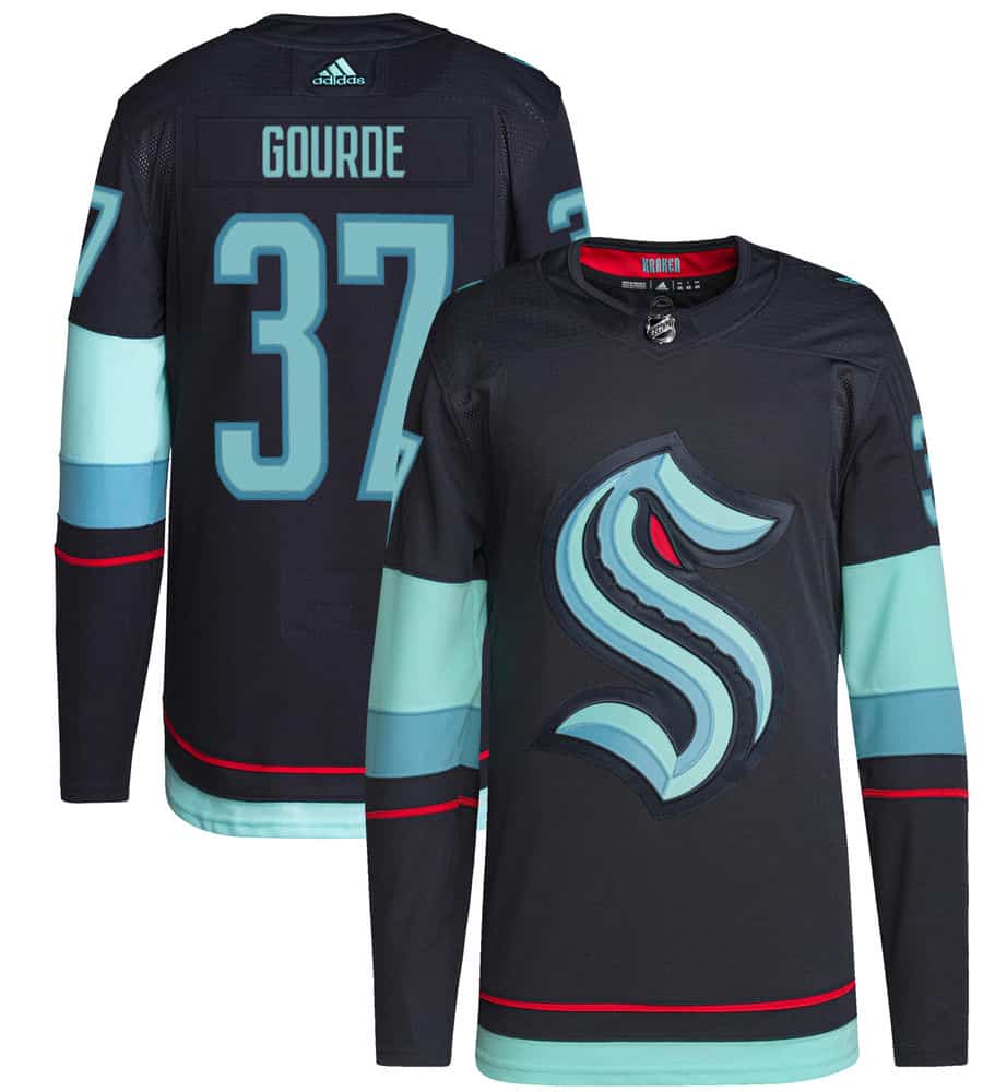 Yanni Gourde Seattle Kraken Home Authentic Primegreen Player Jersey - Navy - Friend Lounge Store - Shop for All Things Jerseys Sports - PersonalJerseys