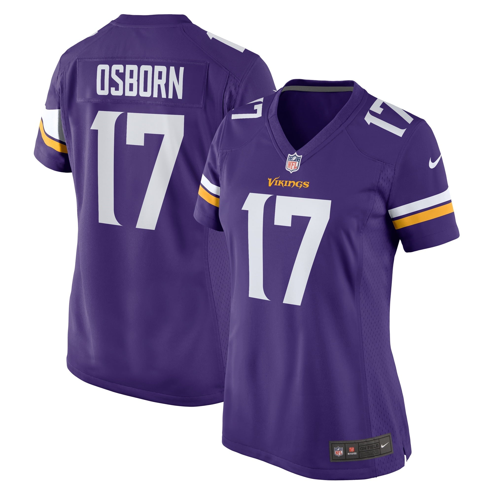 Women's Nike K.J. Osborn Purple Minnesota Vikings Game Jersey - PersonalJerseys