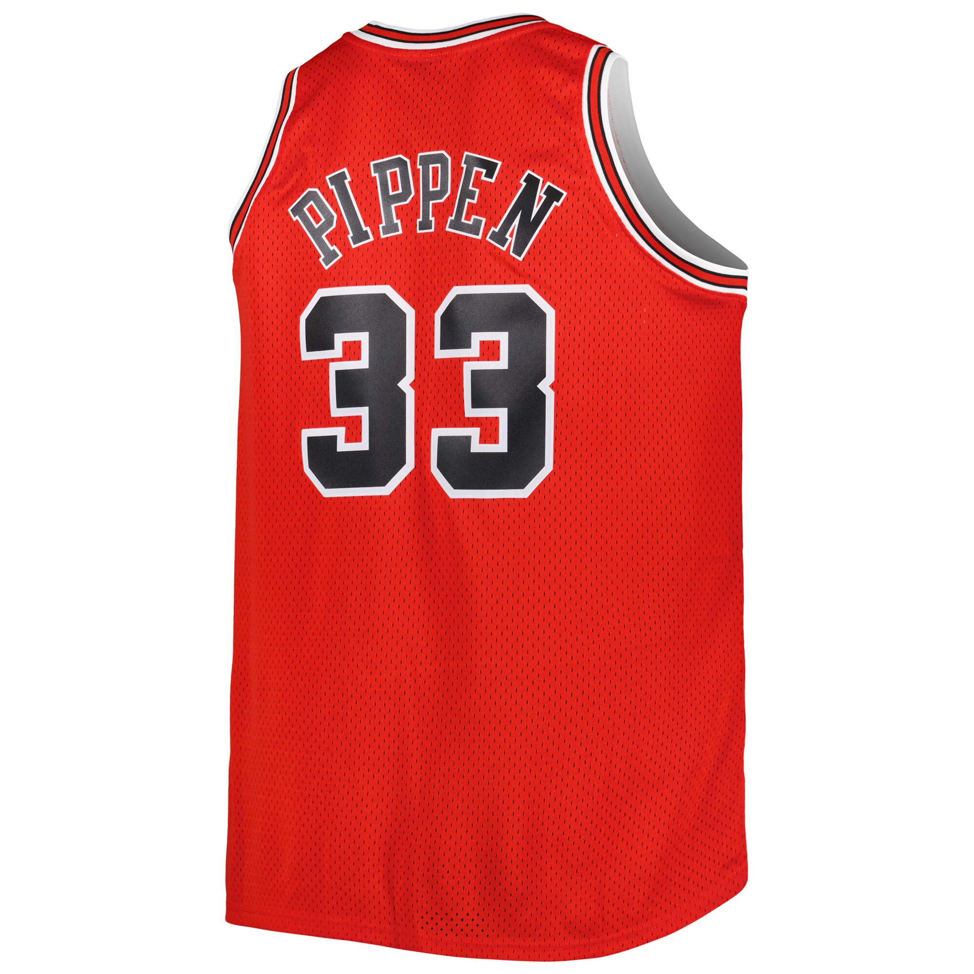 Scottie Pippen Chicago Bulls Mitchell &Ness Big &Tall Hardwood Classics 2003/04 Swingman Jersey - Red - PersonalJerseys