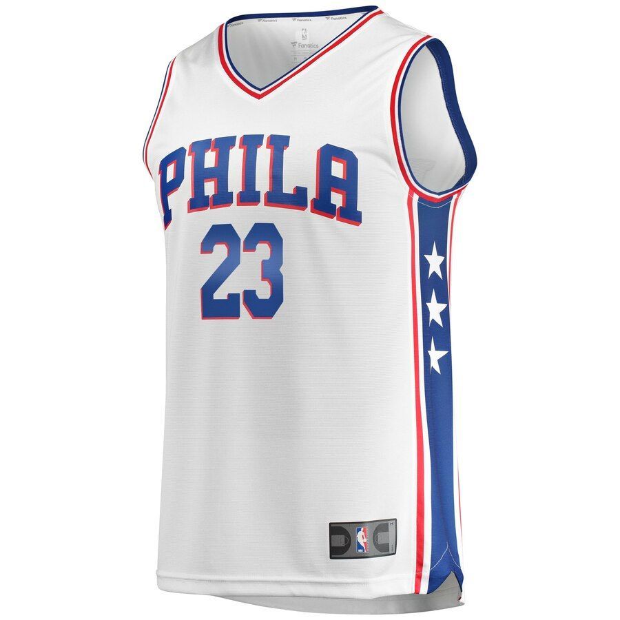 Jimmy Butler Philadelphia 76ers Branded Fast Break Jersey - White - Association Edition - Friend Lounge Store - Shop for All Things Jerseys Sports - PersonalJerseys
