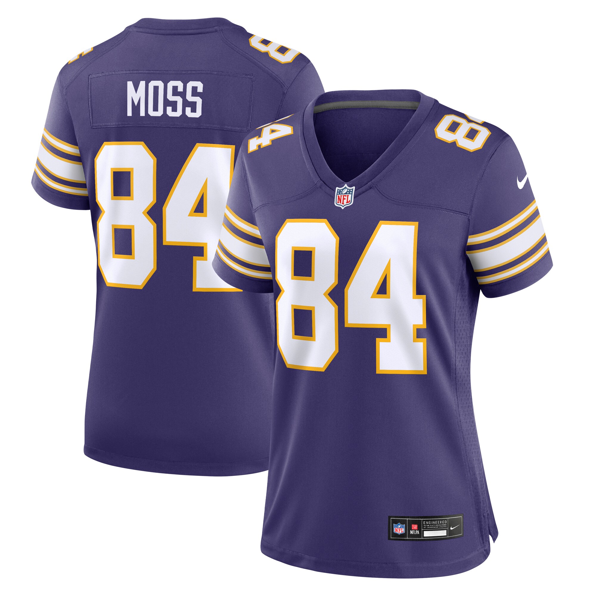 Randy Moss Minnesota Vikings Nike Women's Classic Retired Player Game Jersey - Purple - PersonalJerseys