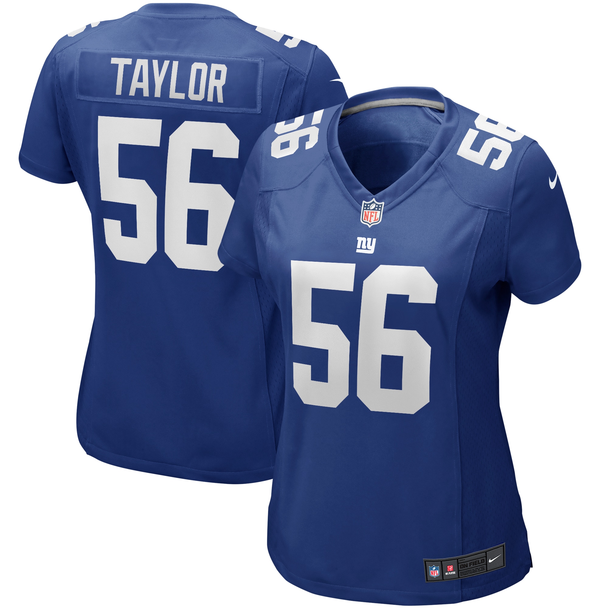 New York Giants Lawrence Taylor Royal Blue Retired Player Game Jersey for Youth Women Men - Friend Lounge Store - Shop for All Things Jerseys Sports - PersonalJerseys