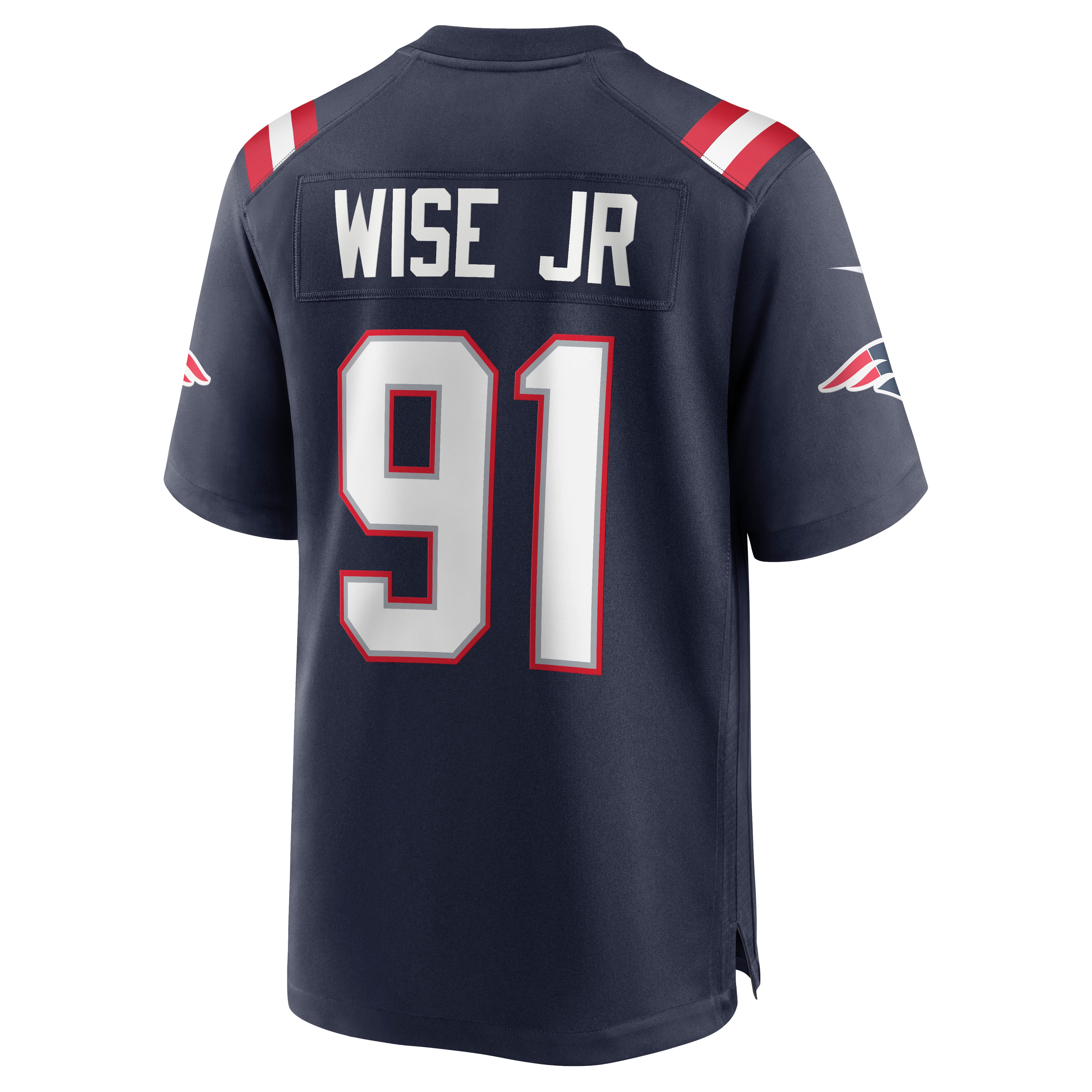 New England Patriots Deatrich Wise Jr. Navy Game Jersey for Youth Women Men - Friend Lounge Store - Shop for All Things Jerseys Sports - PersonalJerseys