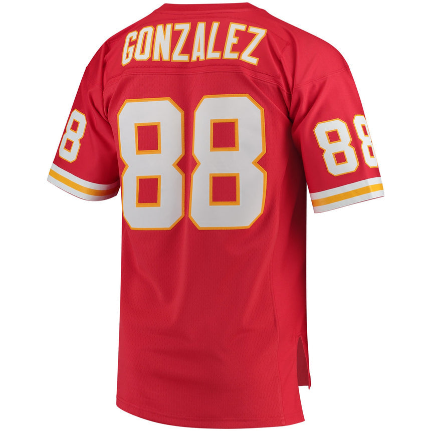 Men's Kansas City Chiefs Tony Gonzalez Mitchell & Ness Red Retired Player Replica Jersey - PersonalJerseys