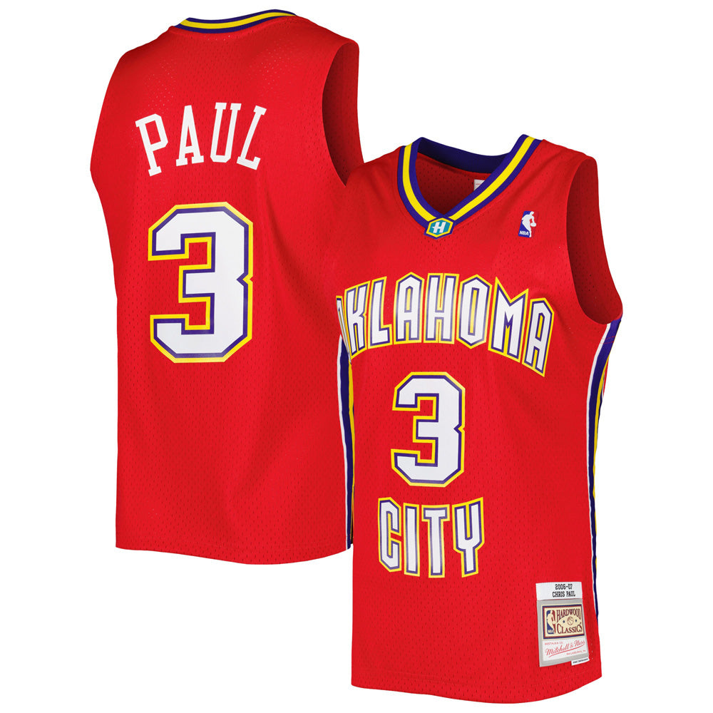 Men's New Orleans Hornets Chris Paul 2006-07 Hardwood Classics Jersey - Red - PersonalJerseys