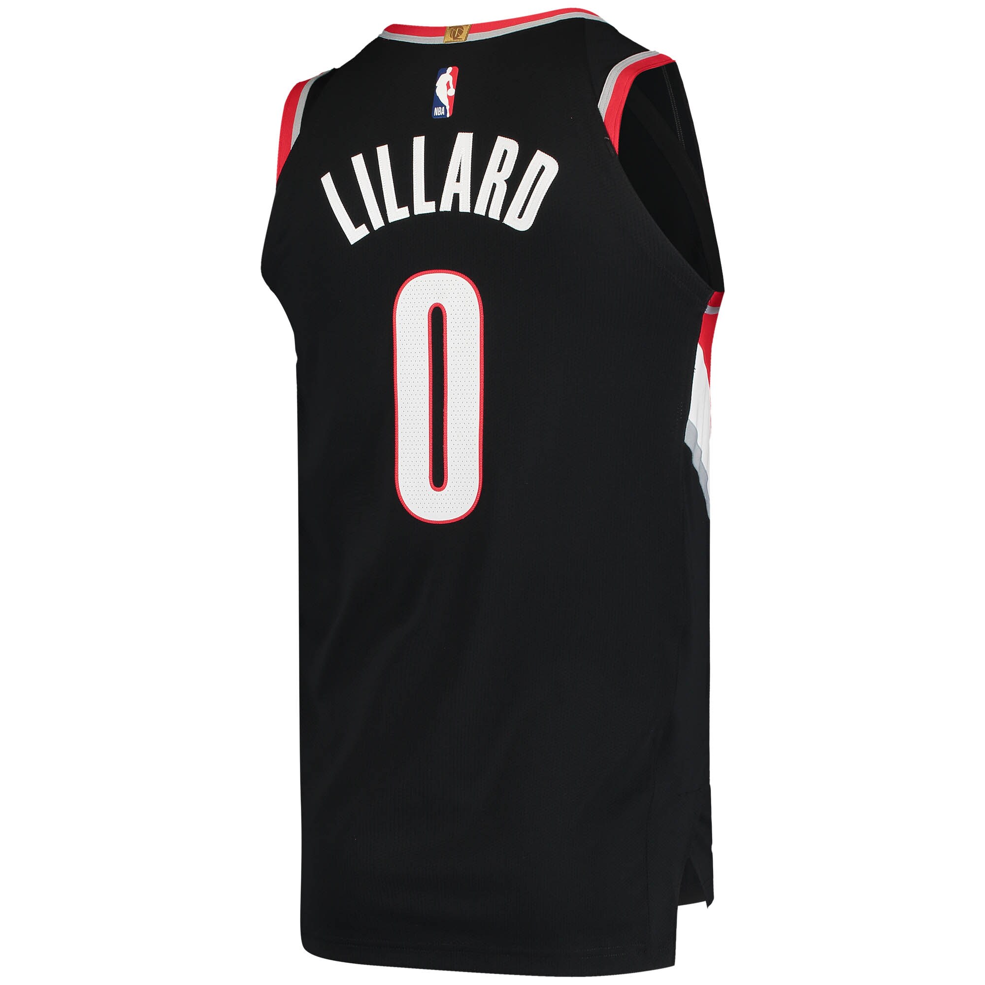 Damian Lillard Portland Trail Blazers Nike Authentic Jersey - Icon Edition - Black - PersonalJerseys