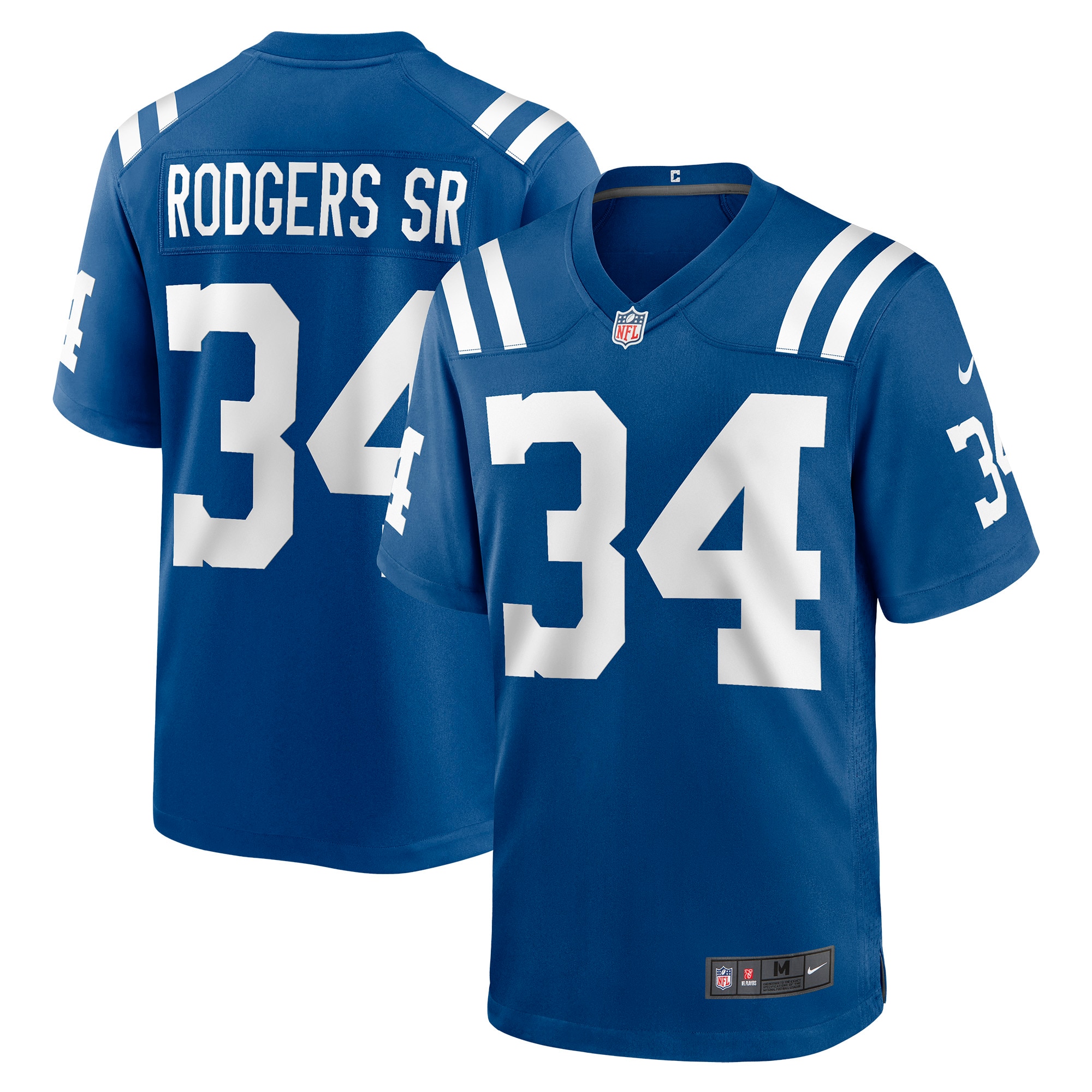 Indianapolis Colts Isaiah Rodgers Royal Home Player Game Jersey for Youth Women Men - Friend Lounge Store - Shop for All Things Jerseys Sports - PersonalJerseys