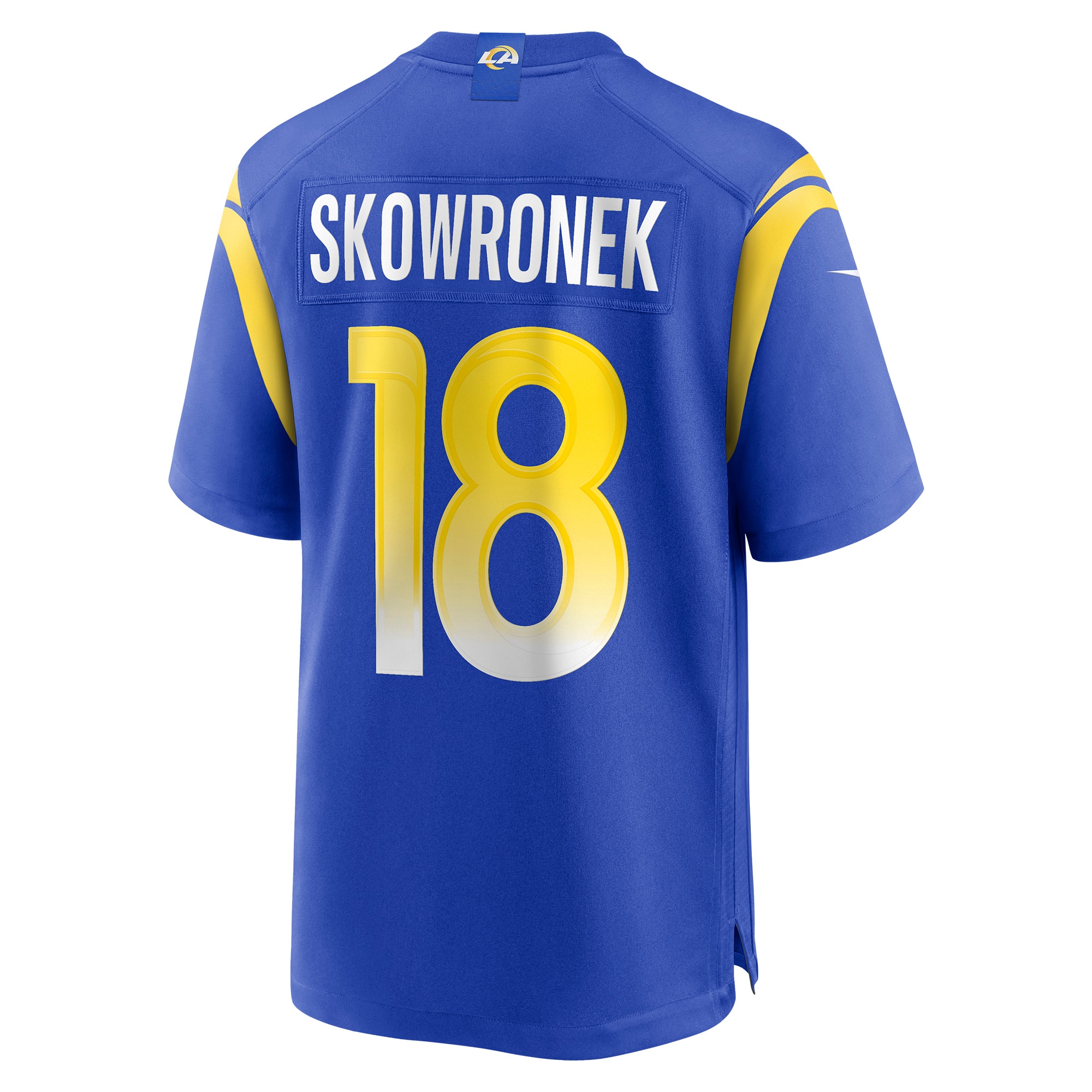 Los Angeles Rams Ben Skowronek Royal Game Jersey for Youth Women Men - Friend Lounge Store - Shop for All Things Jerseys Sports - PersonalJerseys