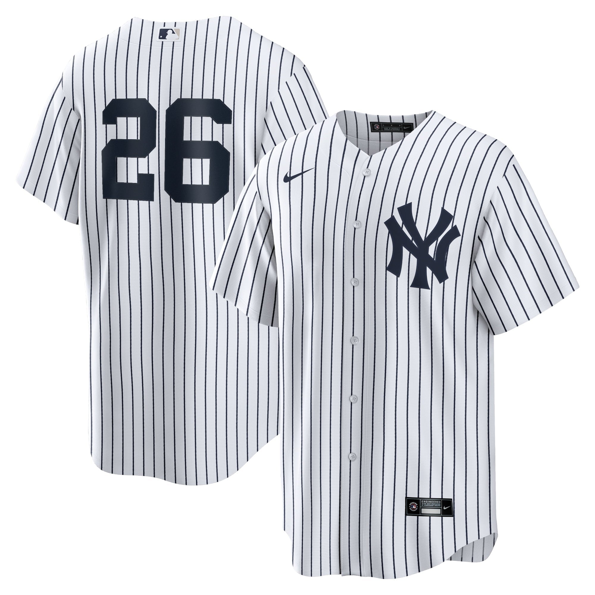 Men's Nike DJ LeMahieu White New York Yankees Home Replica Player Name Jersey - PersonalJerseys