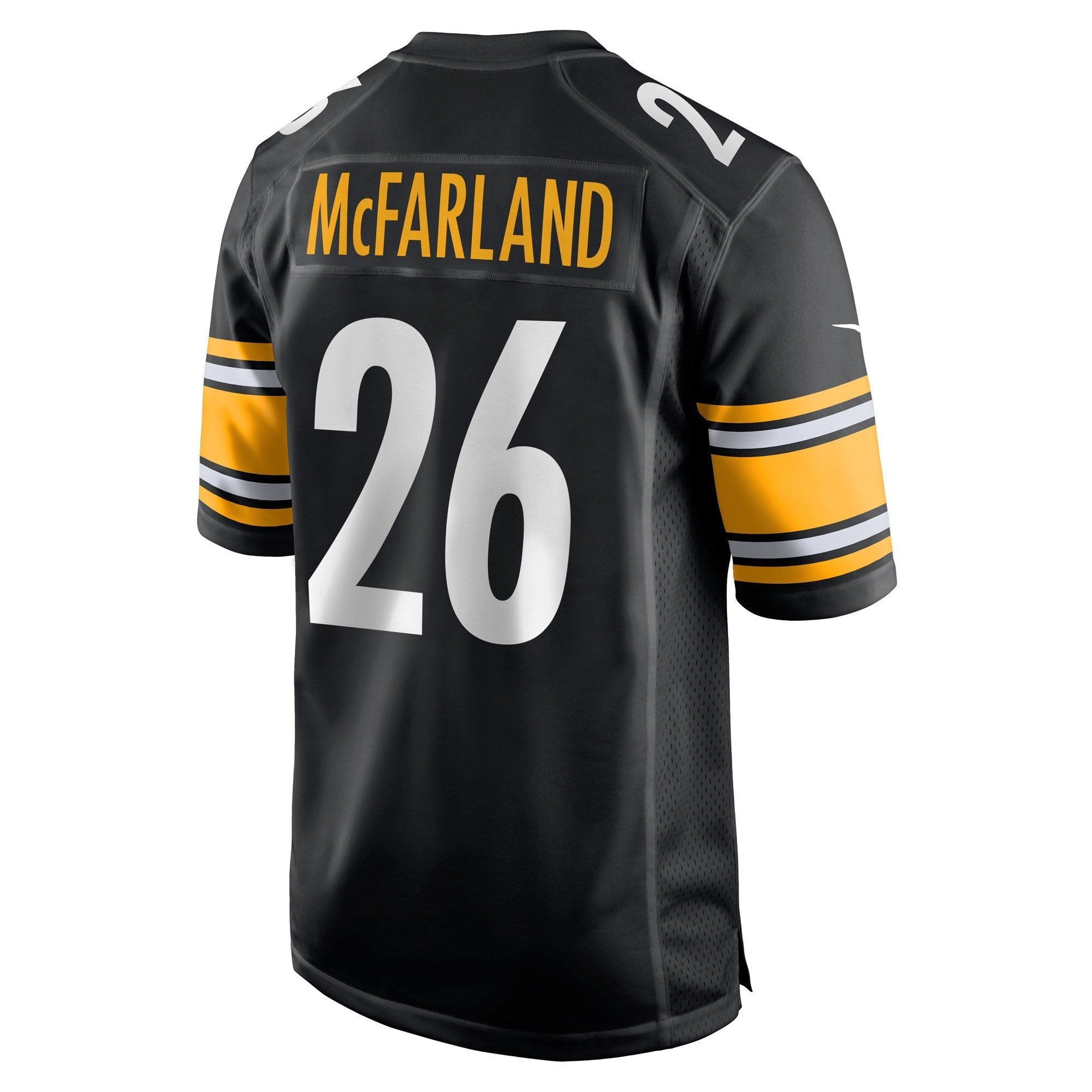 Men's Nike Anthony McFarland Jr. Black Pittsburgh Steelers Game Player Jersey - PersonalJerseys