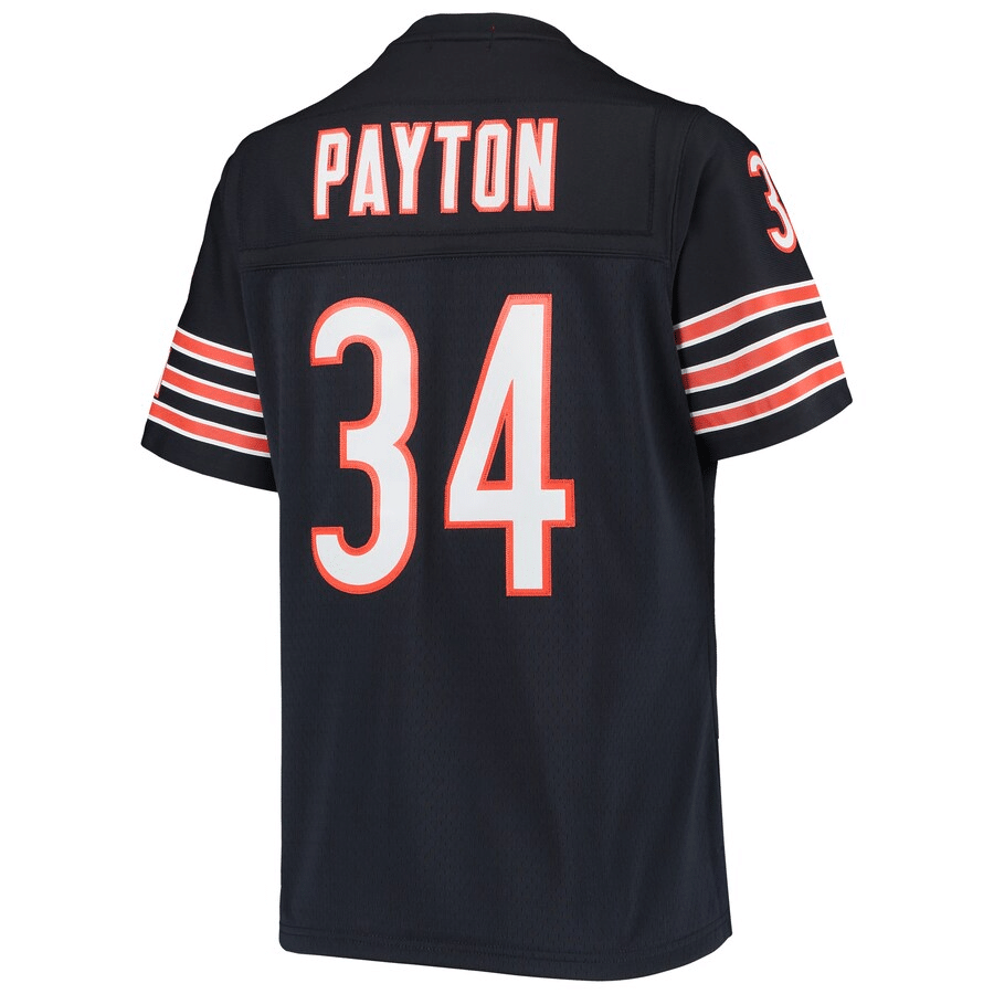 Mitchell & Ness Walter Walter Payton Chicago Bears Women's Navy 1985 Legacy Jersey - Friend Lounge Store - Shop for All Things Jerseys Sports - PersonalJerseys