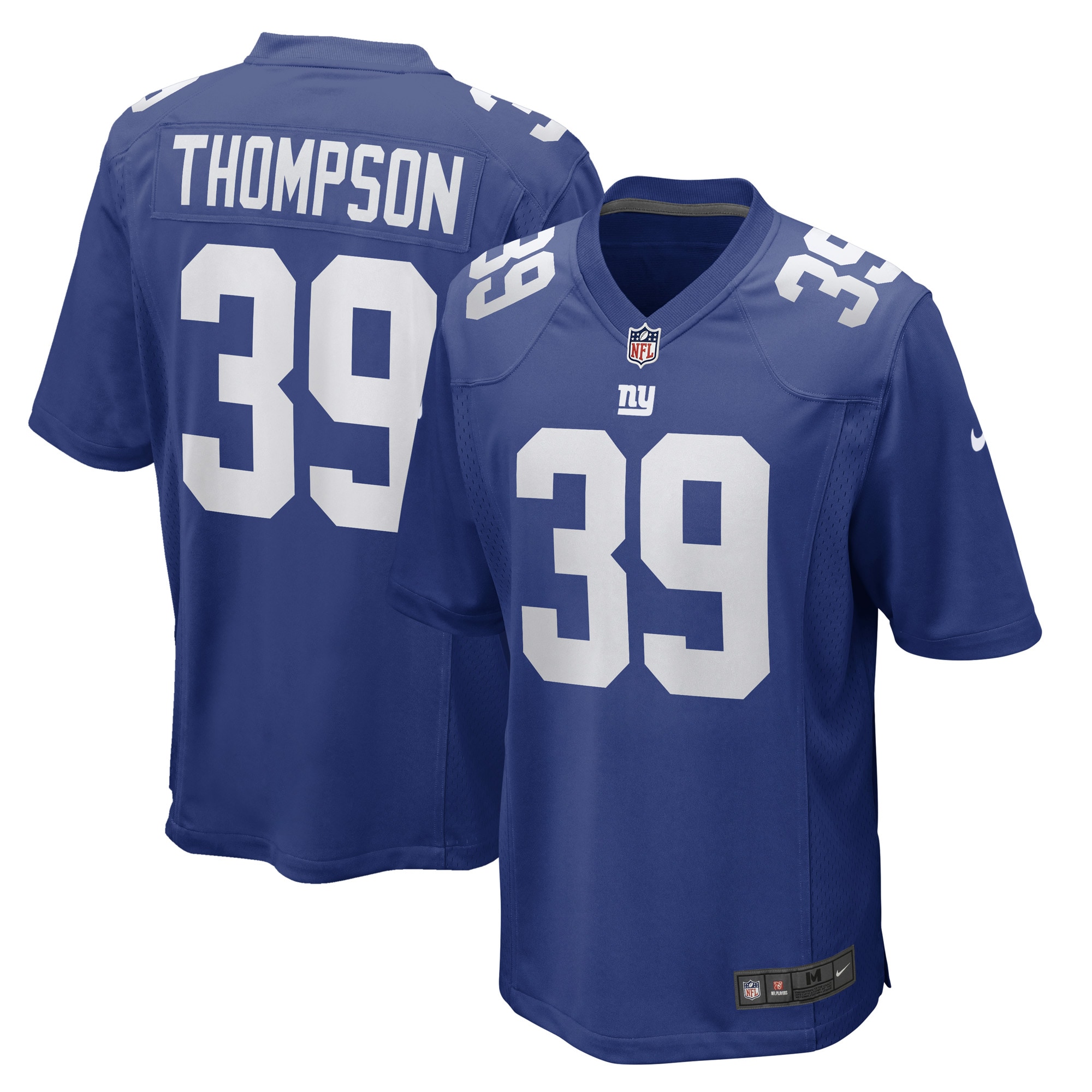 New York Giants Trenton Thompson Royal Game Player Jersey for Youth Women Men - Friend Lounge Store - Shop for All Things Jerseys Sports - PersonalJerseys