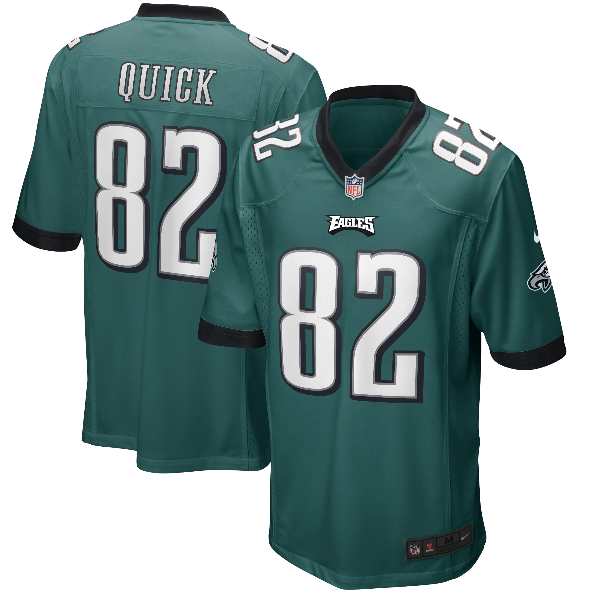 Philadelphia Eagles Mike Quick Midnight Green Game Retired Player Jersey for Youth Women Men - Friend Lounge Store - Shop for All Things Jerseys Sports - PersonalJerseys